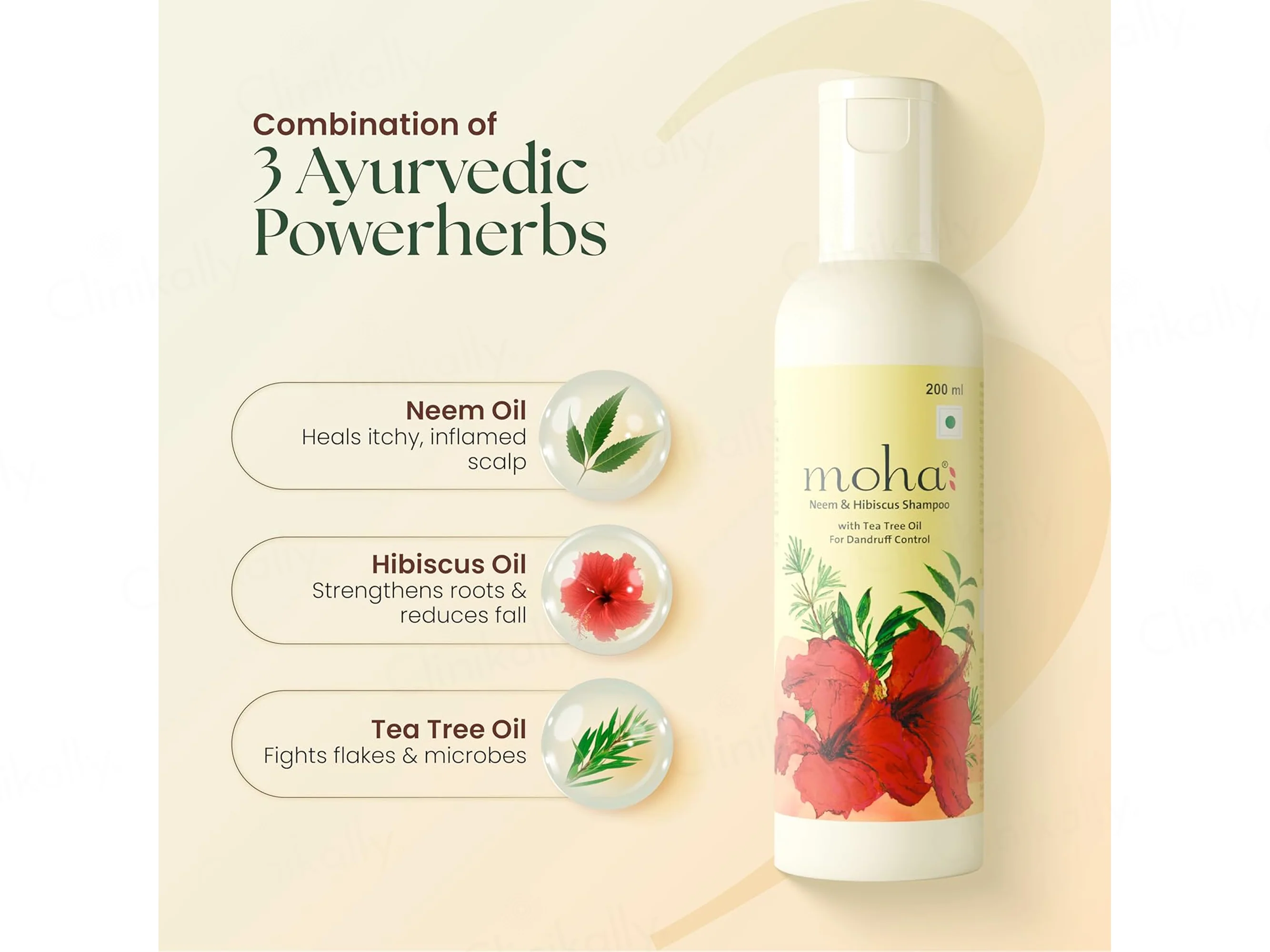 Moha: Neem & Hibiscus Anti-Dandruff Shampoo - Image 2