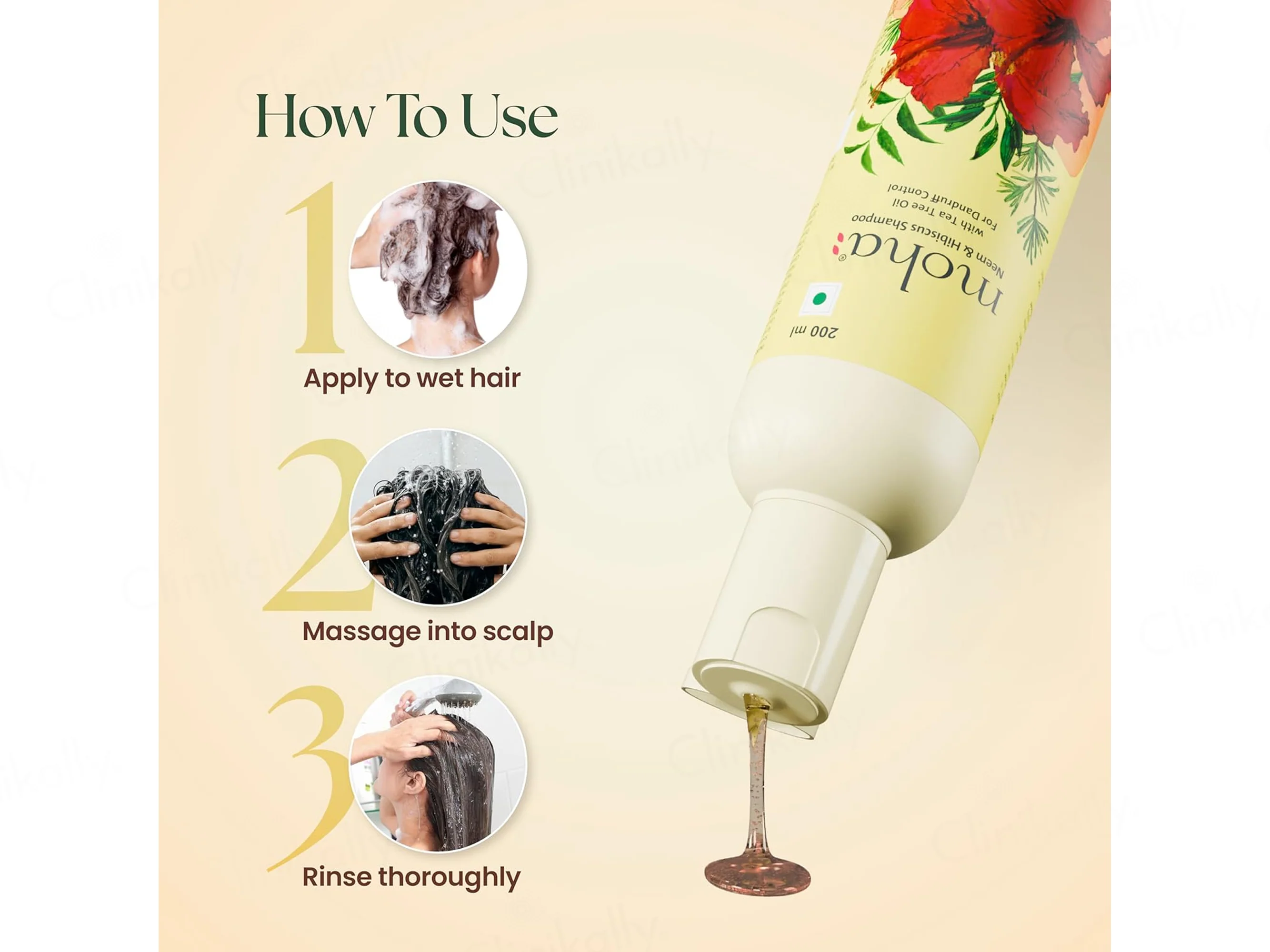 Moha: Neem & Hibiscus Anti-Dandruff Shampoo - Image 4