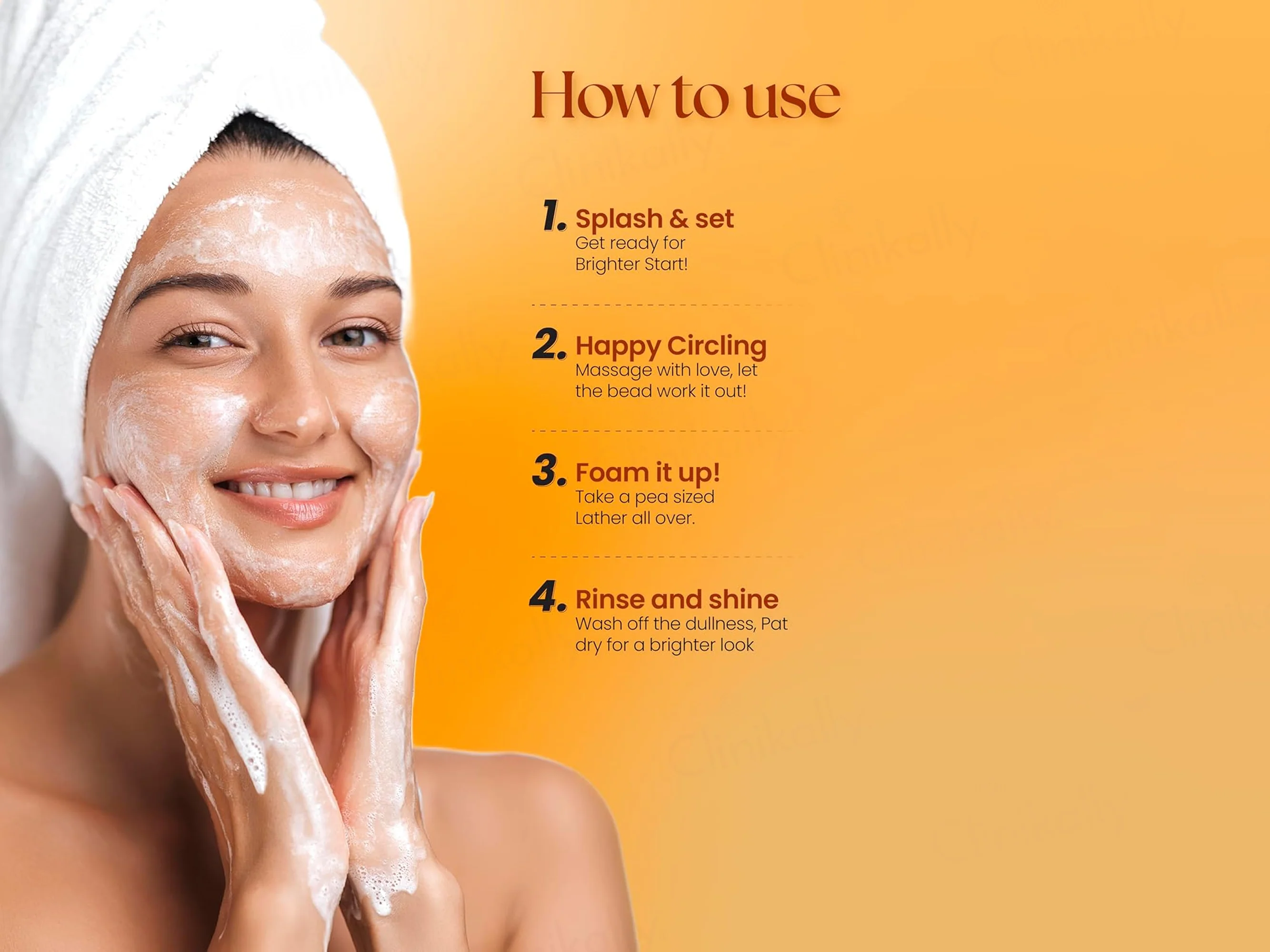 Moha: Niacinamide & Vitamin C Skin Brightening Face Wash - Image 4