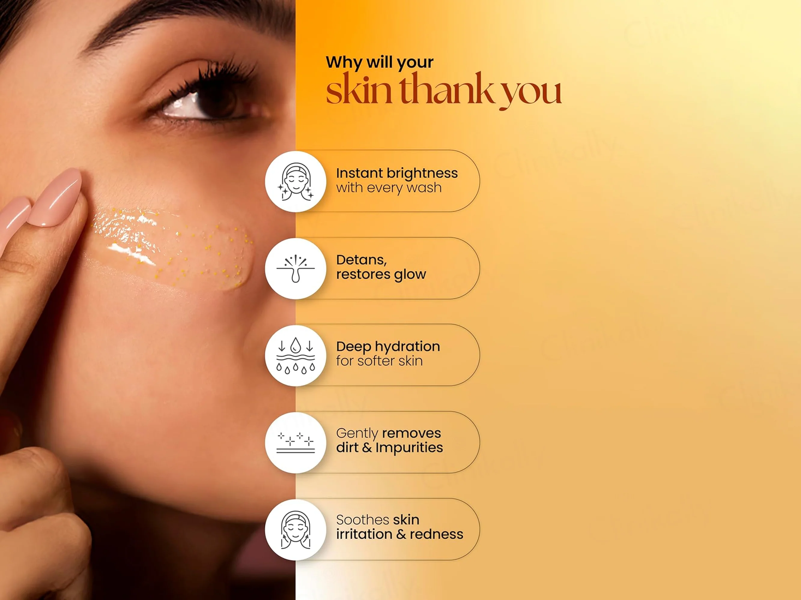 Moha: Niacinamide & Vitamin C Skin Brightening Face Wash - Image 5