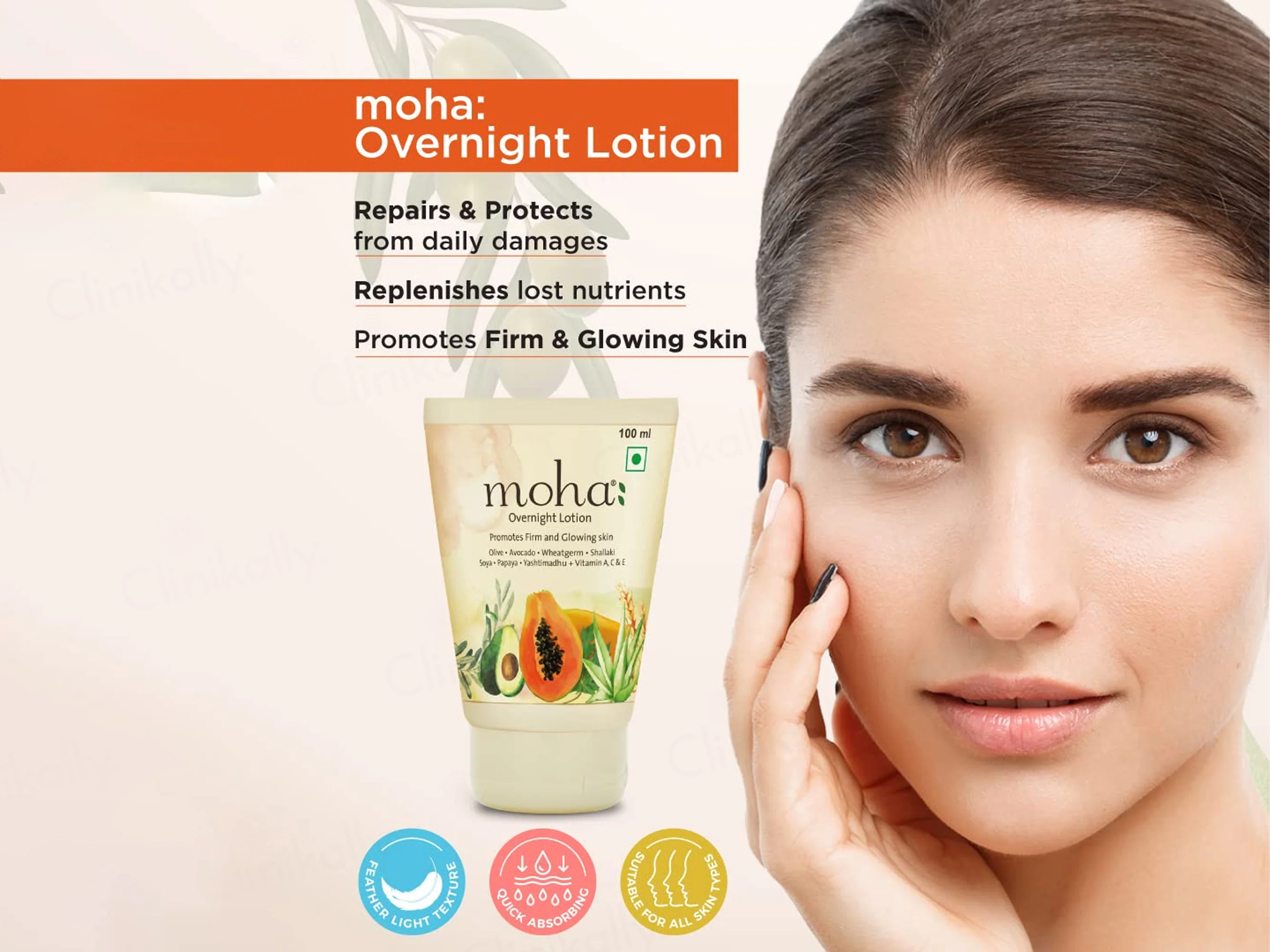 Moha: Overnight Firming & Glowing Skin Lotion - Image 3