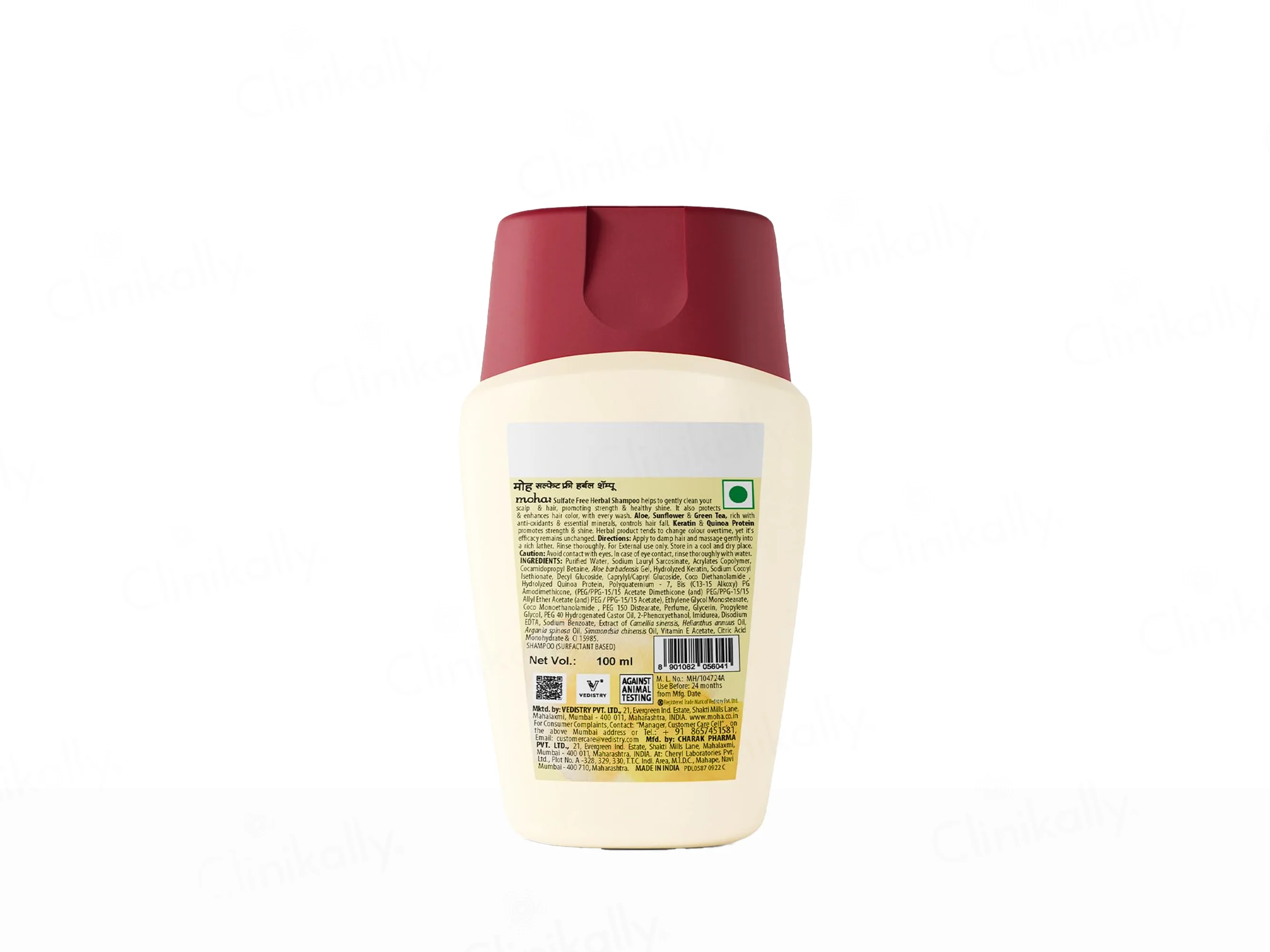 Moha: Sulfate Free Herbal Hair Fall Control Shampoo - Image 3