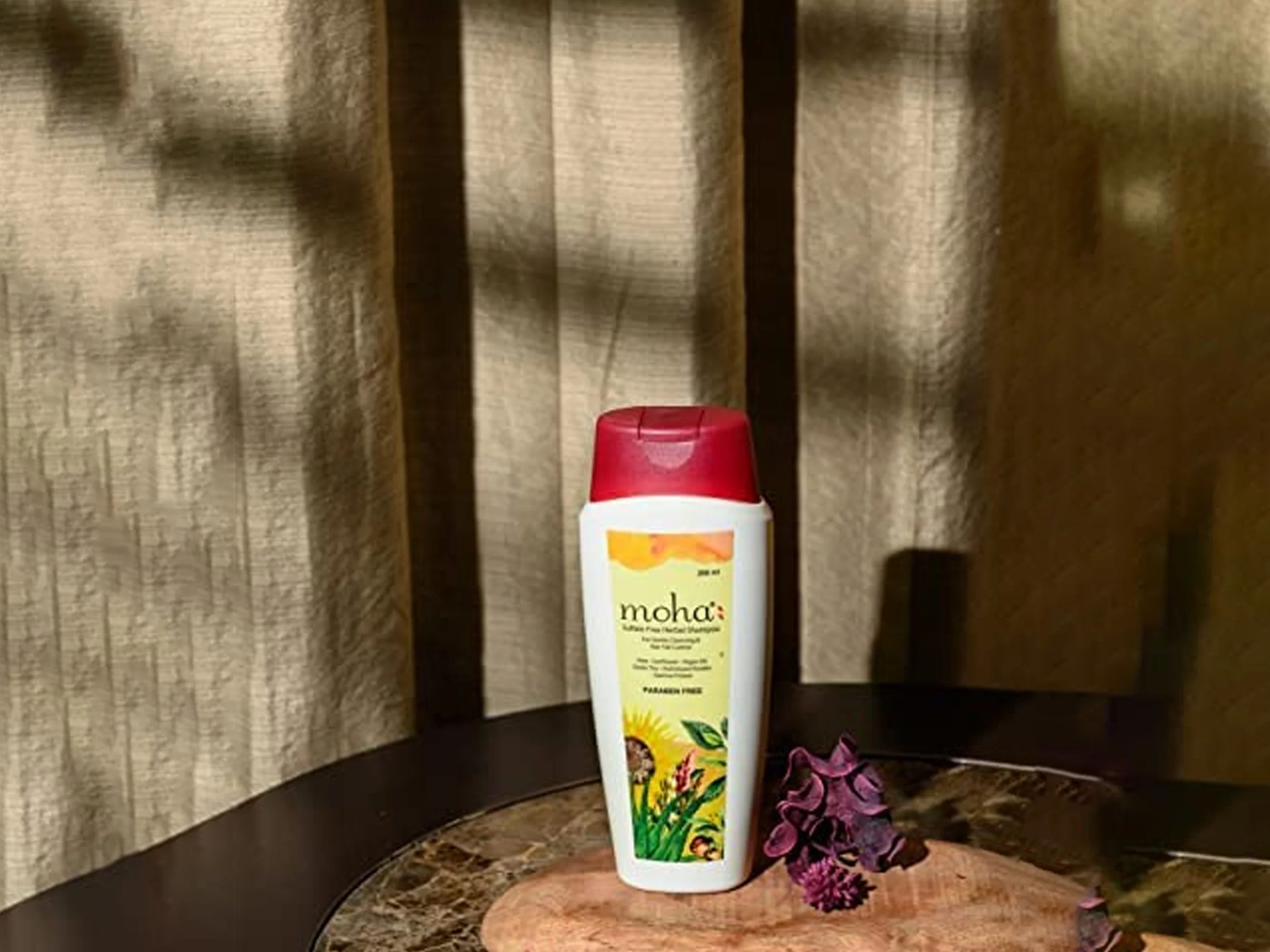 Moha: Sulfate Free Herbal Hair Fall Control Shampoo - Image 5