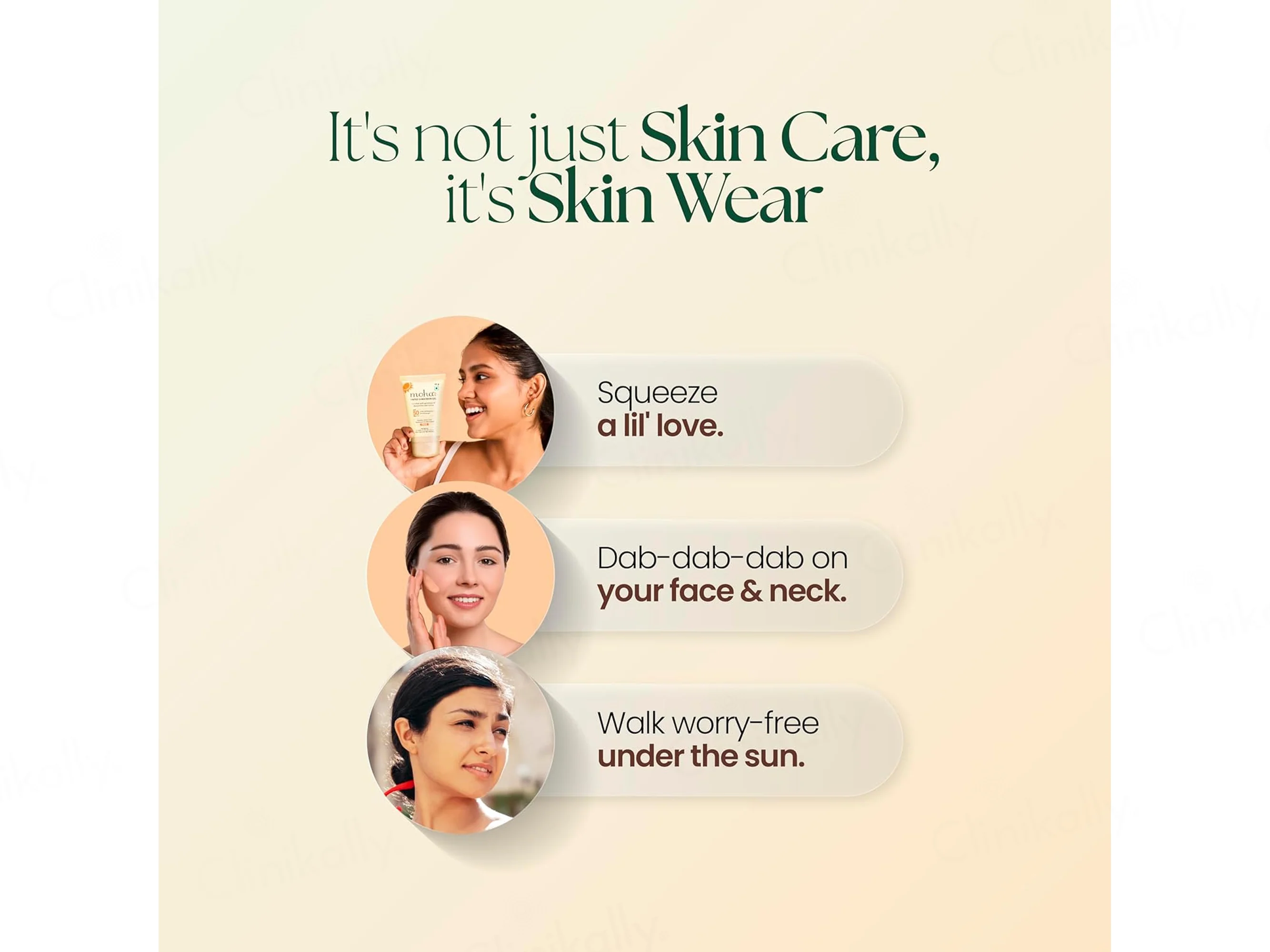 Moha: Tinted Sunscreen Gel SPF 50 PA+++ - Image 5