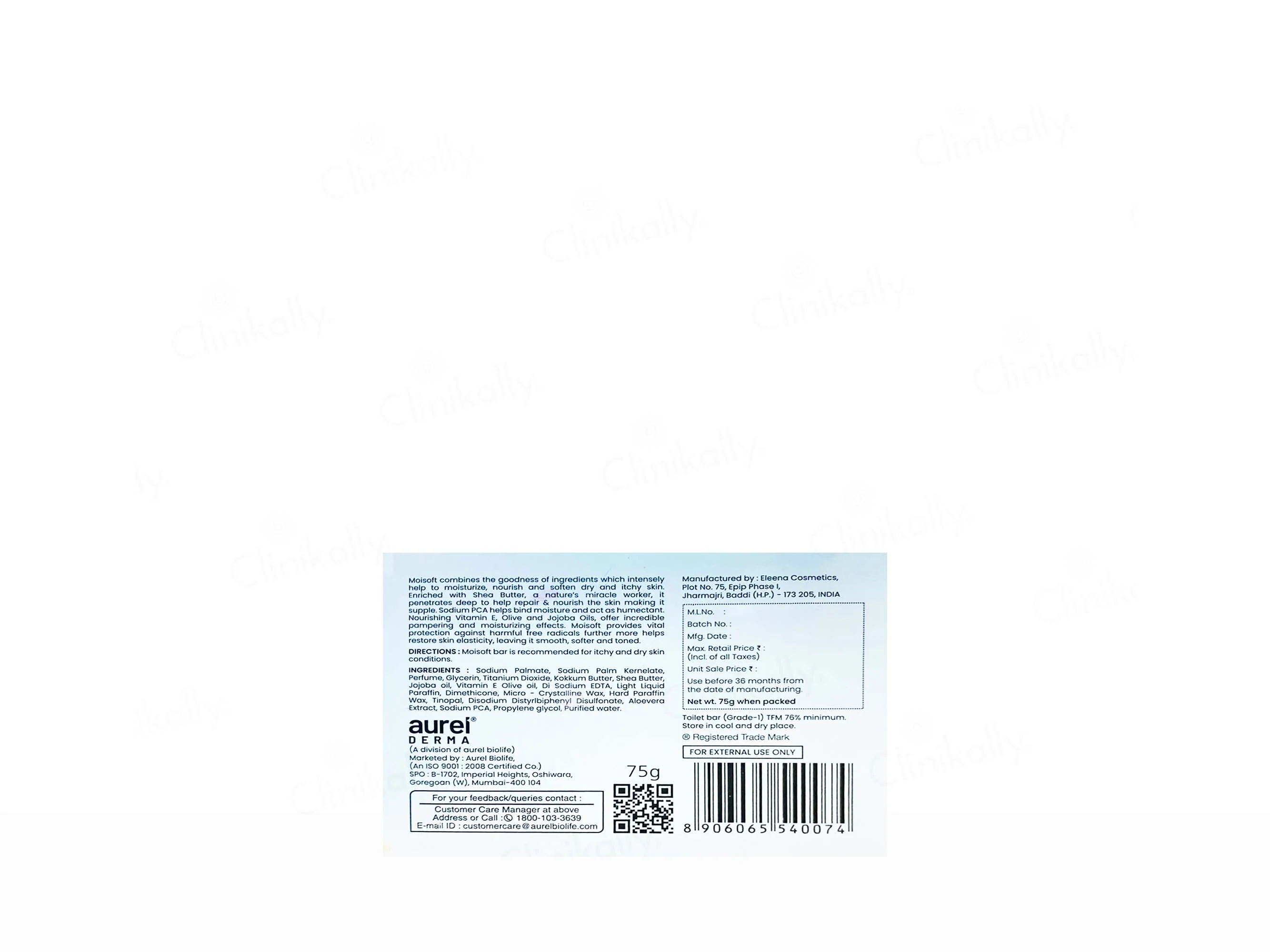 Moisoft Skin Nourishing & Moisturizing Bar - Image 3