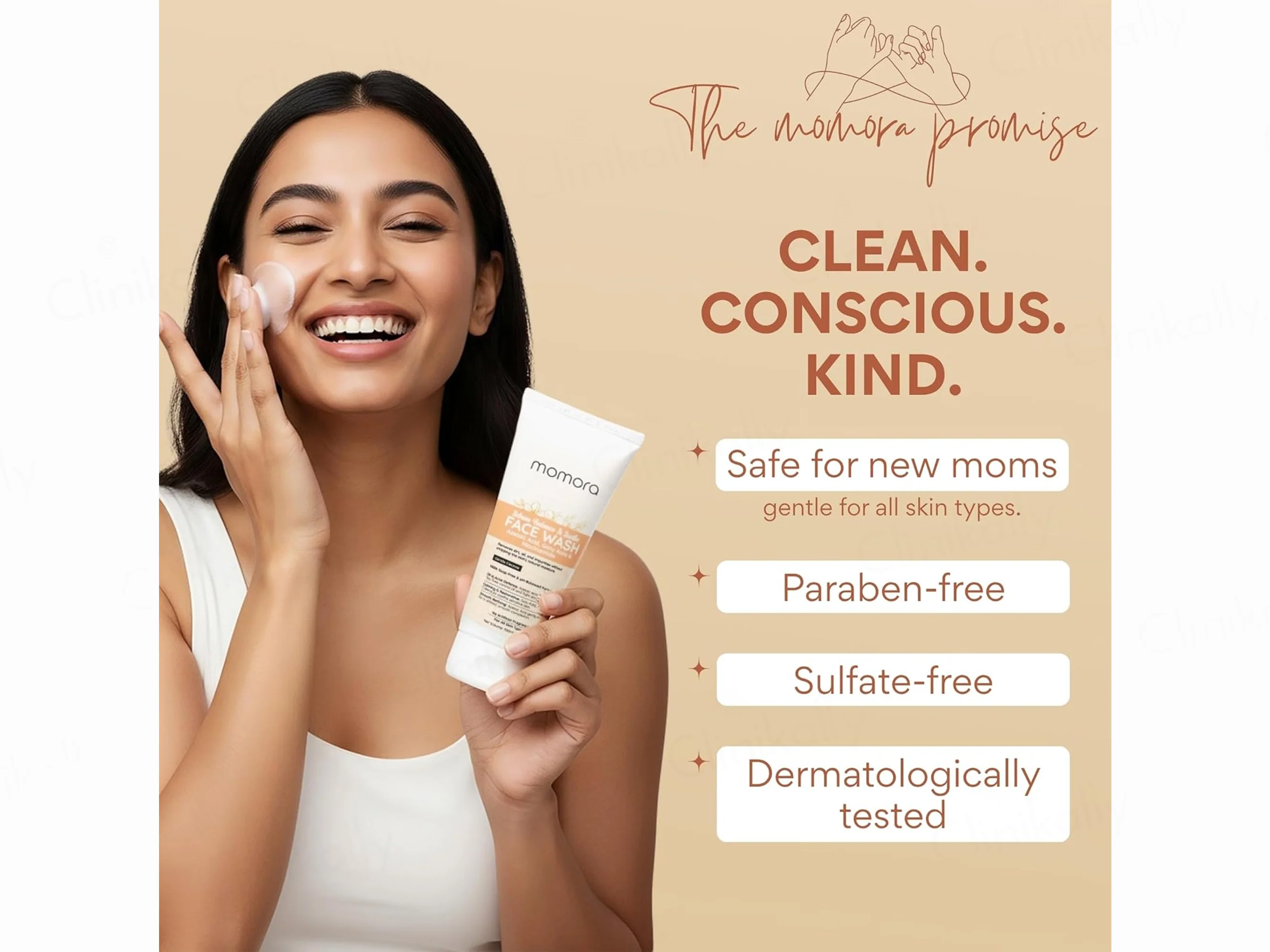 Momora Sebum Balance & Soothe Gentle Cleanse Face Wash - Image 6
