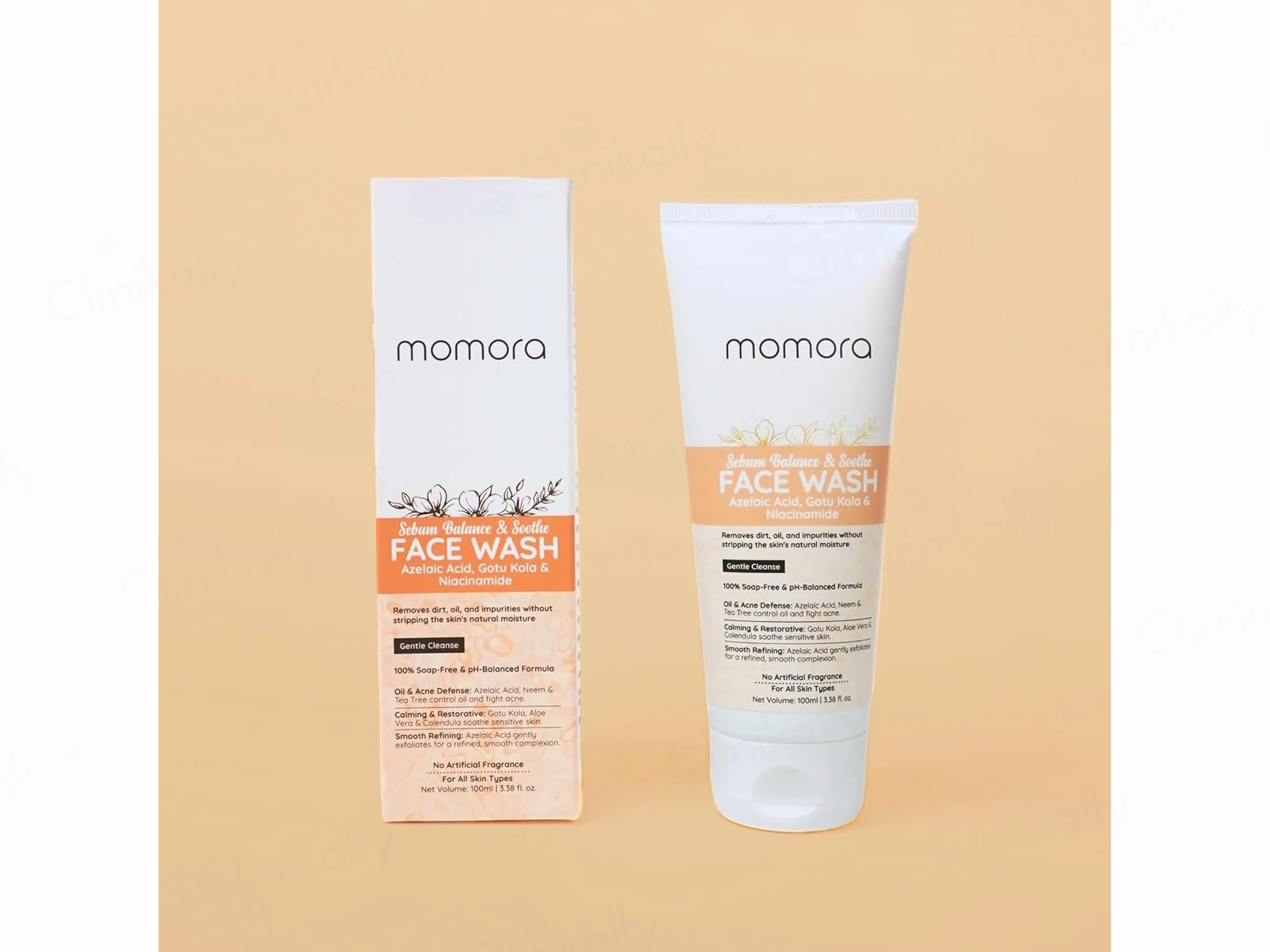 Momora Sebum Balance & Soothe Gentle Cleanse Face Wash - Image 7