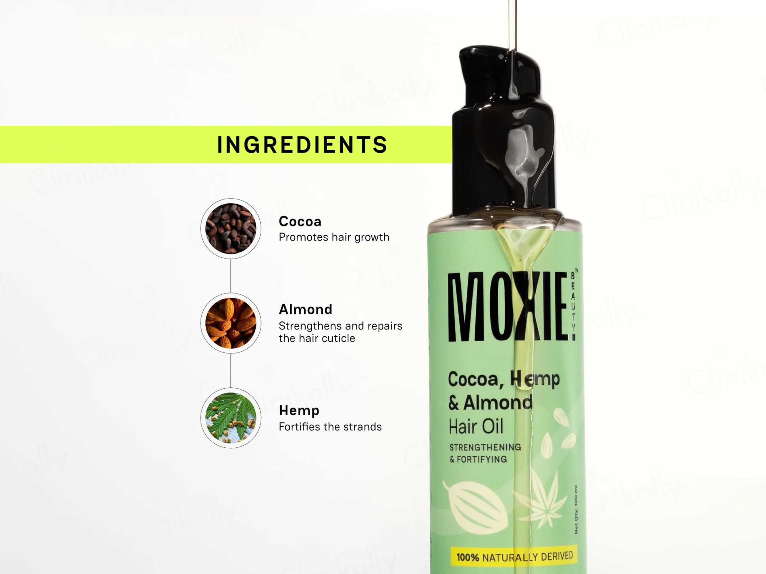 Moxie Beauty Cocoa, Hemp & Almond Hair Oil - Image 5