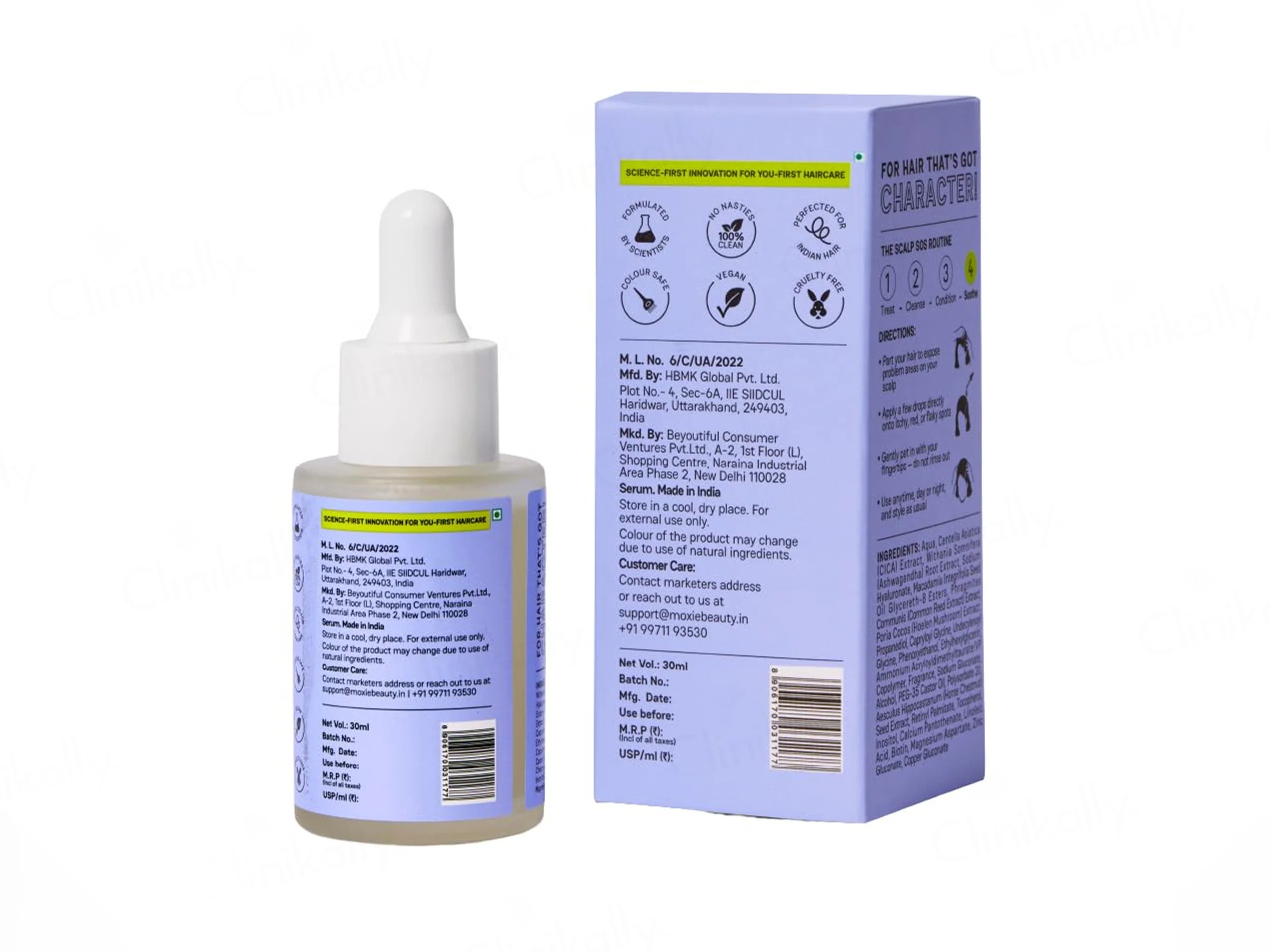 Moxie Beauty Daily Calming Leave-On Serum - Image 6