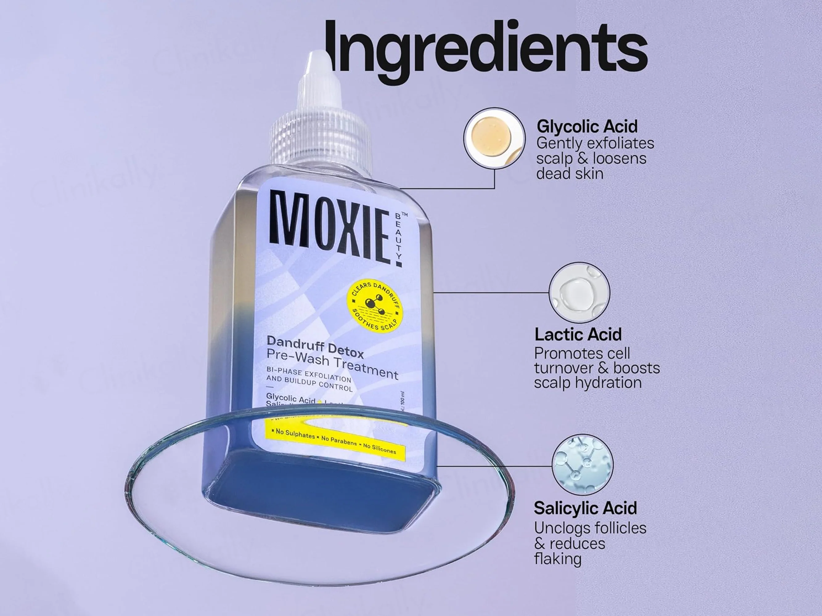 Moxie Beauty Dandruff Detox Pre-Wash Treatment Serum - Image 3