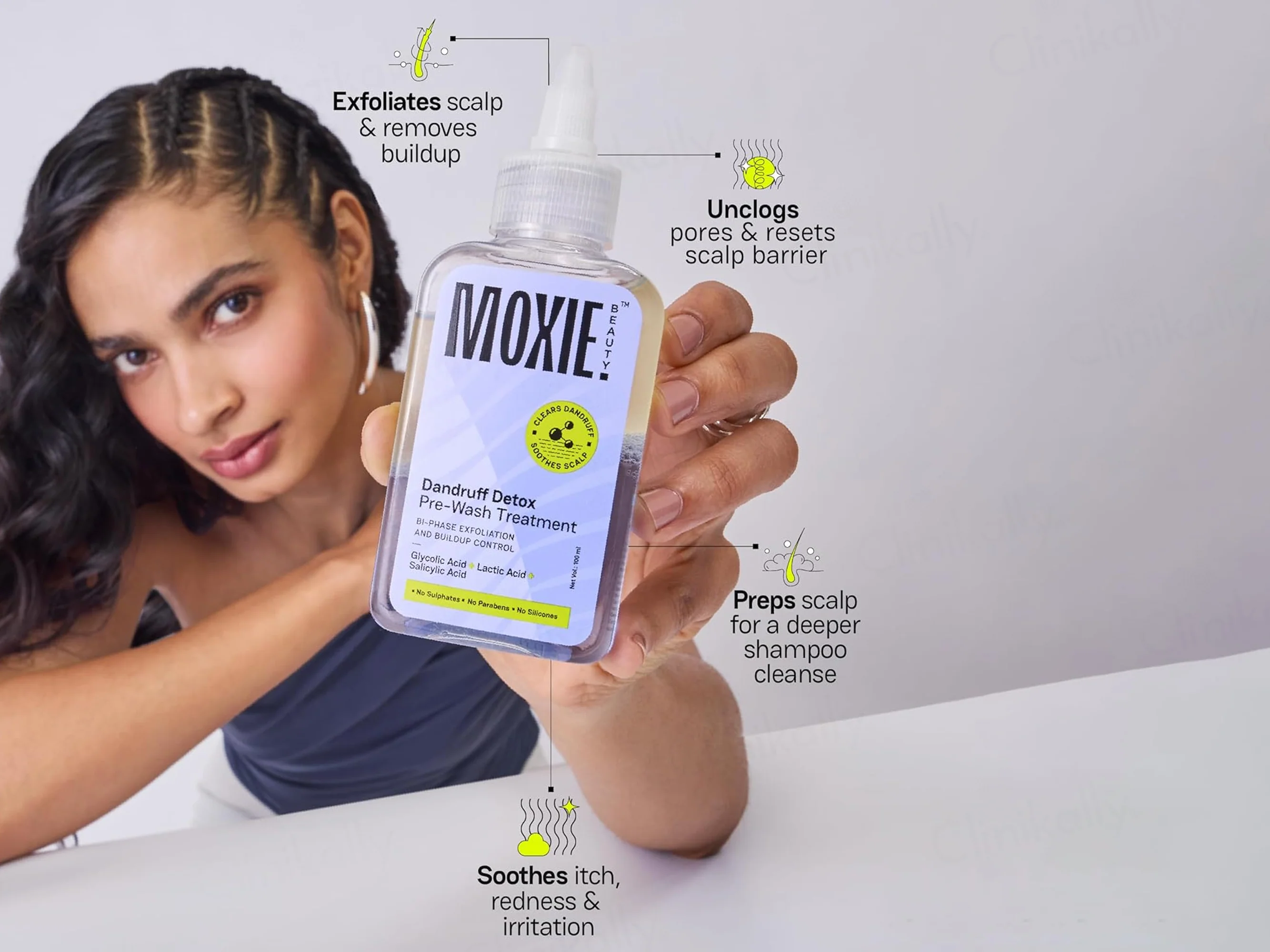 Moxie Beauty Dandruff Detox Pre-Wash Treatment Serum - Image 5