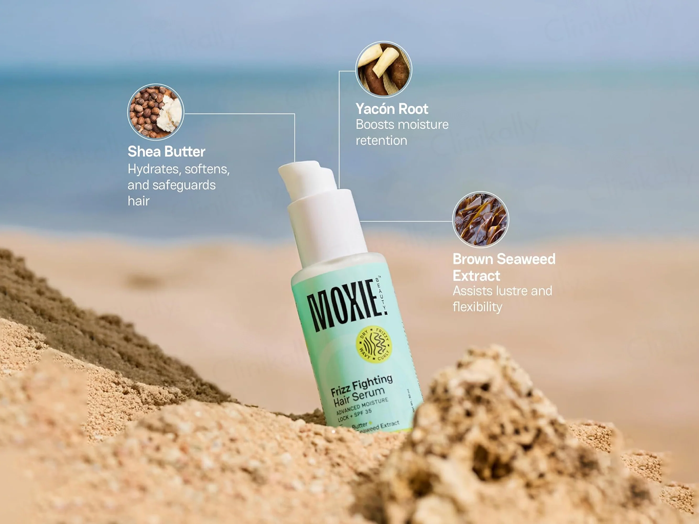 Moxie Beauty Frizz Fighting Hair Serum SPF 35 - Image 6