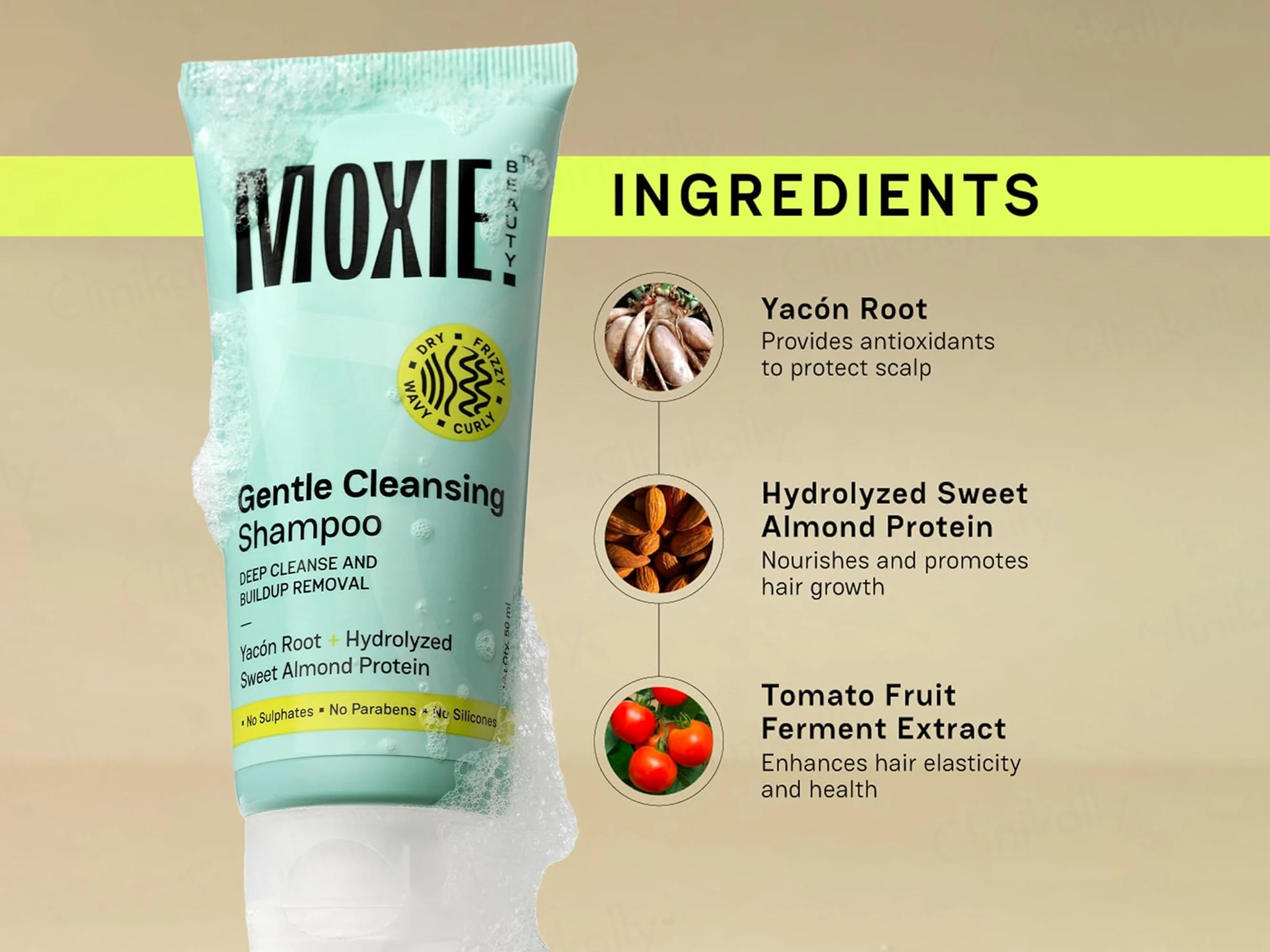 Moxie Beauty Gentle Cleansing Shampoo - Image 3