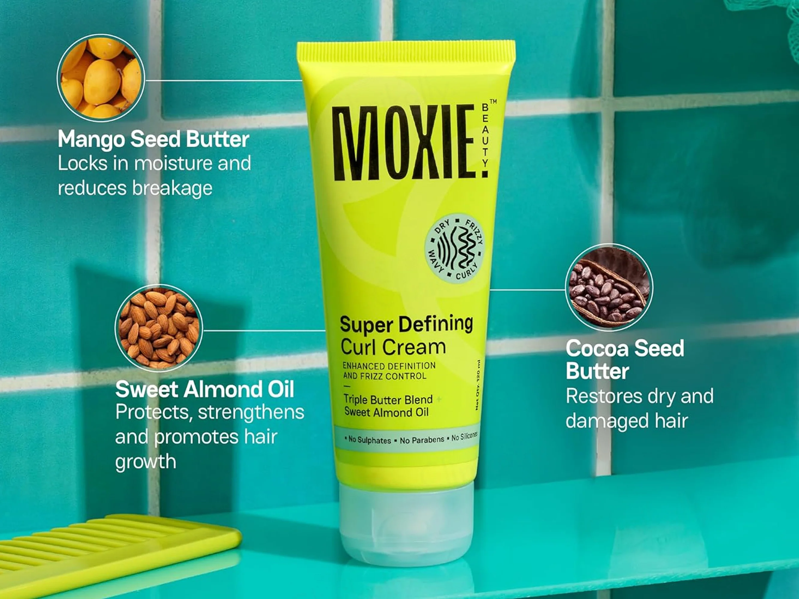 Moxie Beauty Super Defining Curl Hair Cream - Image 3