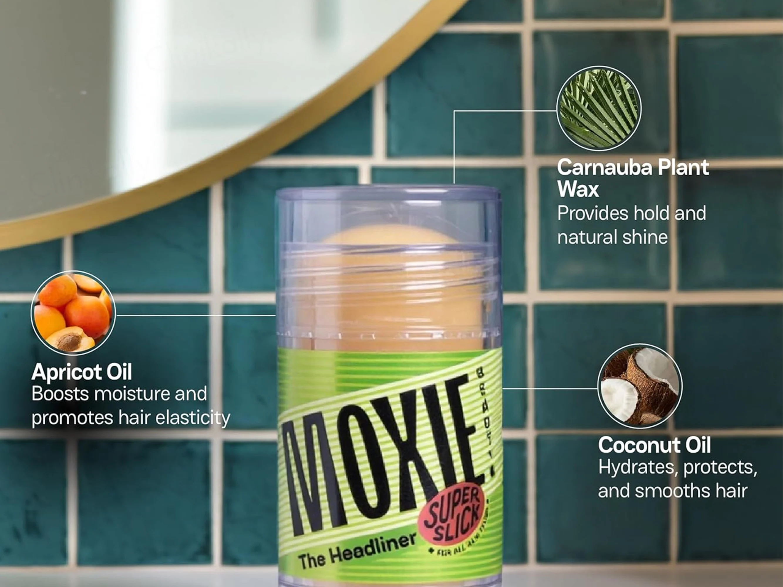 Moxie Beauty The Headliner Wax Hair Styling Stick - Image 3