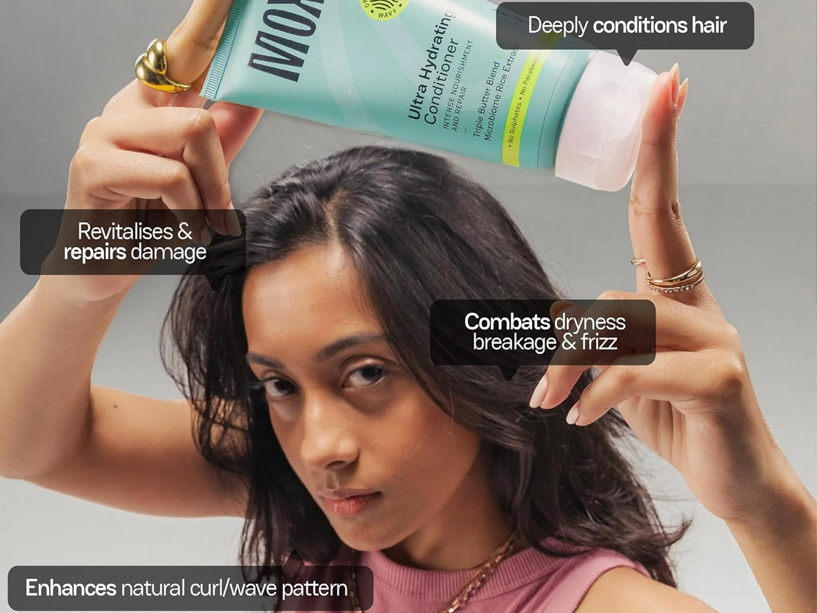 Moxie Beauty Ultra Hydrating Hair Conditioner - Image 8