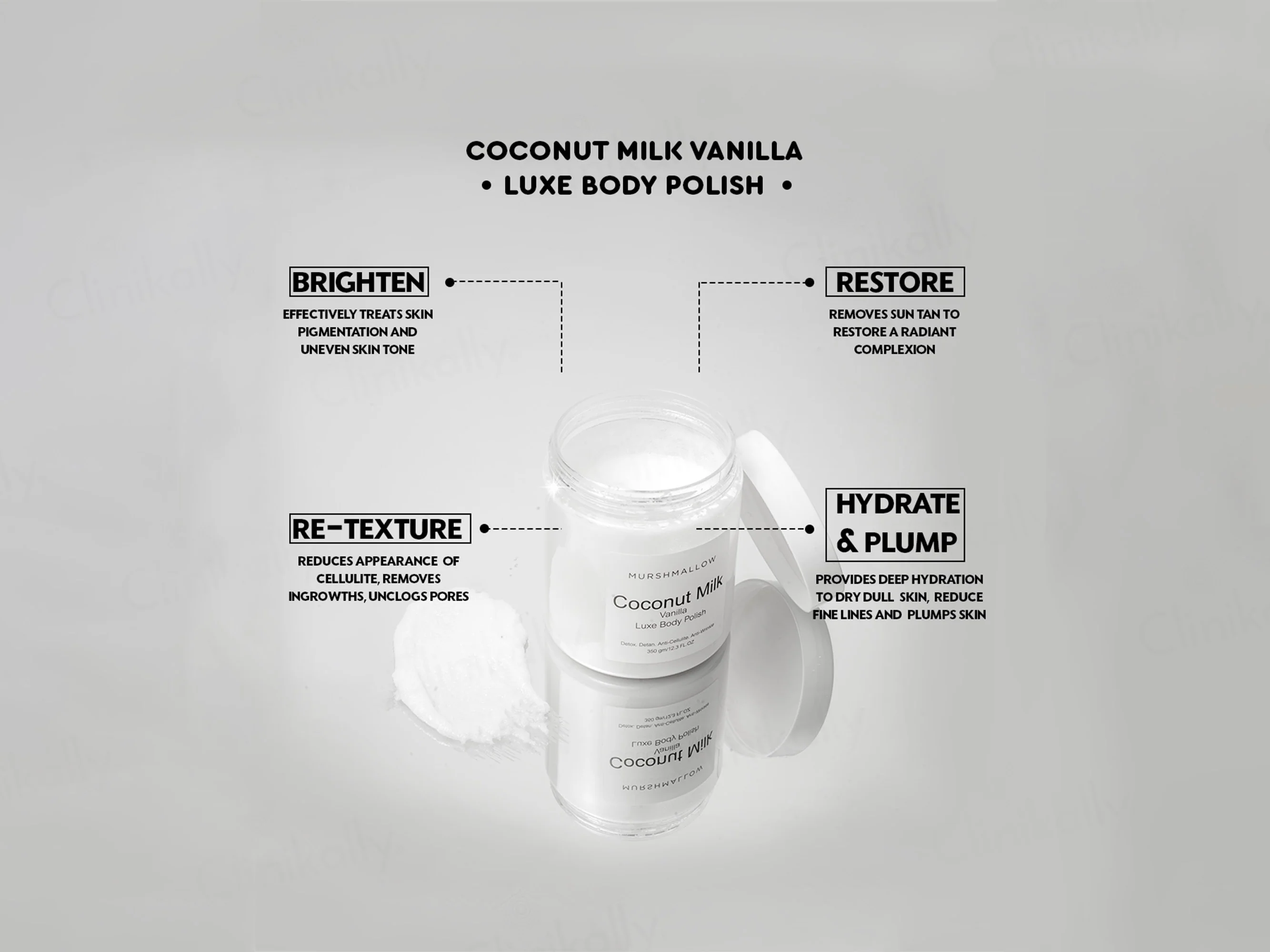 Murshmallow Coconut Milk & Vanilla Luxe Body Polish - Image 3