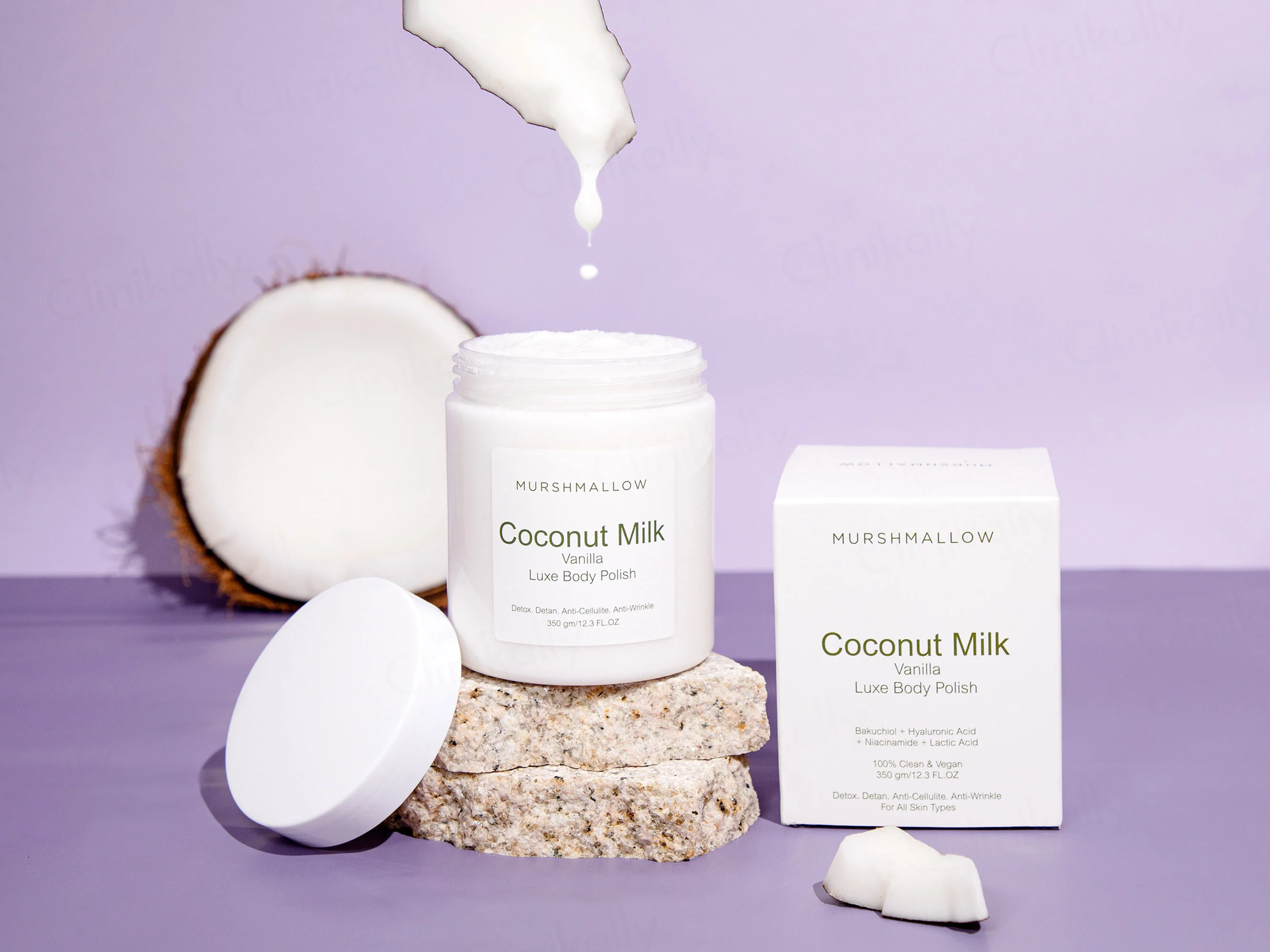 Murshmallow Coconut Milk & Vanilla Luxe Body Polish - Image 5
