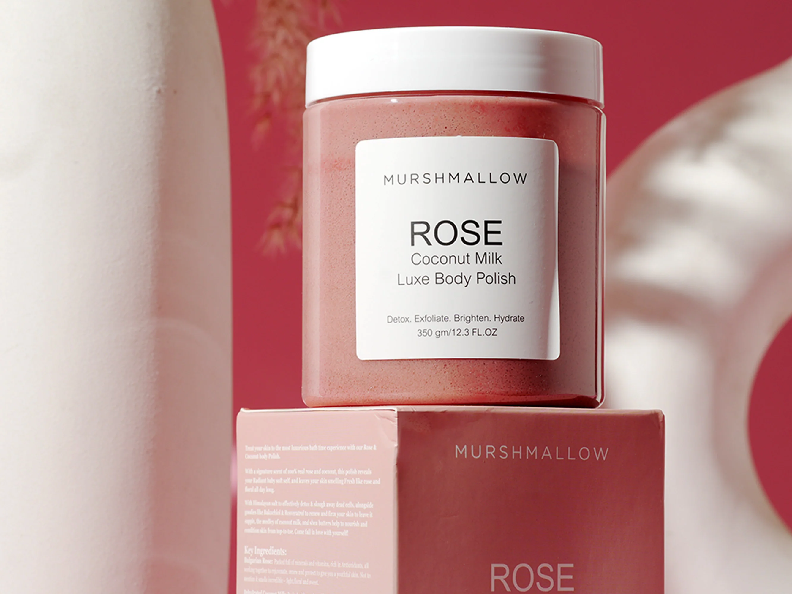 Murshmallow Rose & Coconut Milk Luxe Body Polish - Image 5