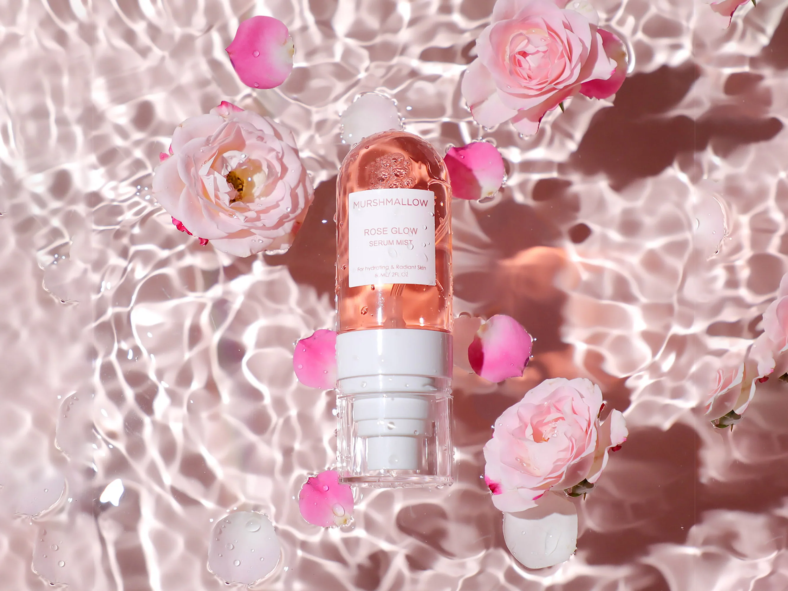 Murshmallow Rose Glow Serum Mist For Hydrating & Radiant Skin - Image 5