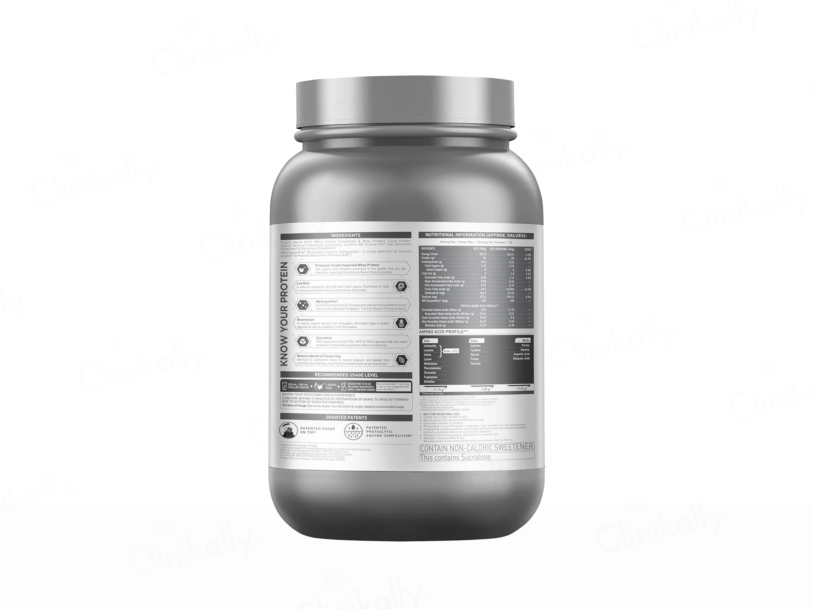 MuscleBlaze Biozyme Performance Whey Nutraceutical Powder - Rich Chocolate Flavour - Image 5