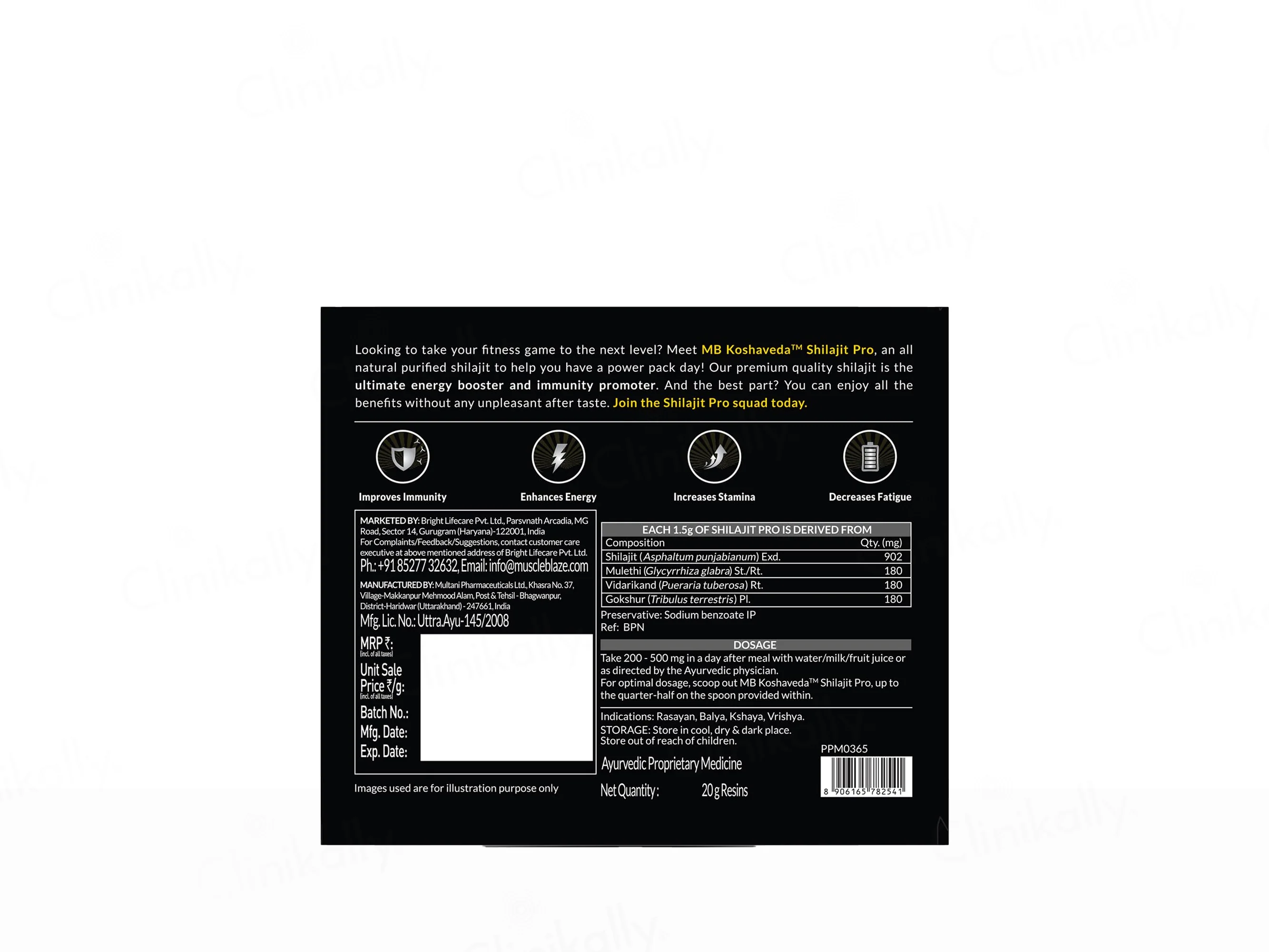 MuscleBlaze Koshaveda Shilajit Pro Resin - Image 8