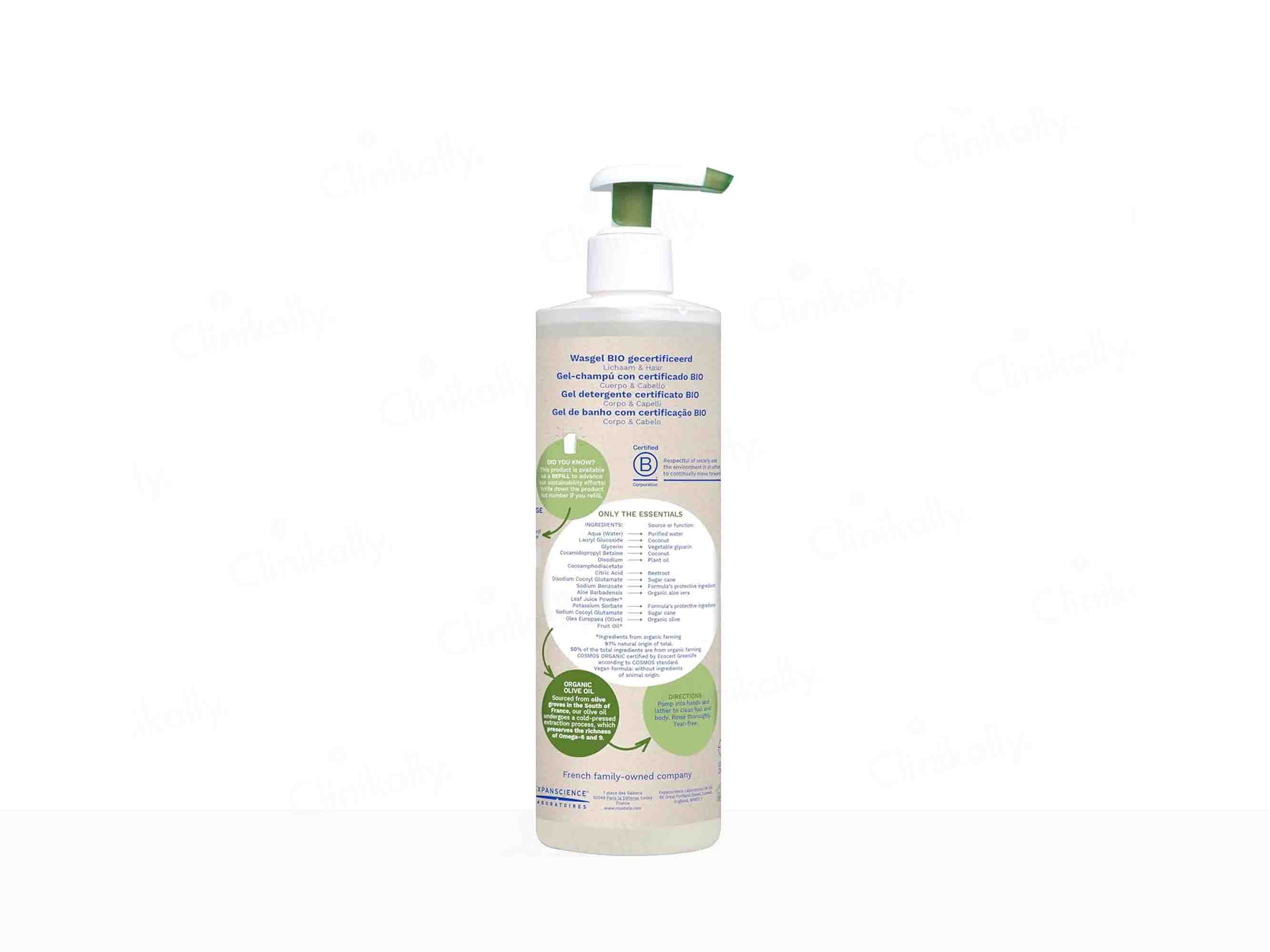 Mustela Hair & Body Cleansing Gel - Image 2