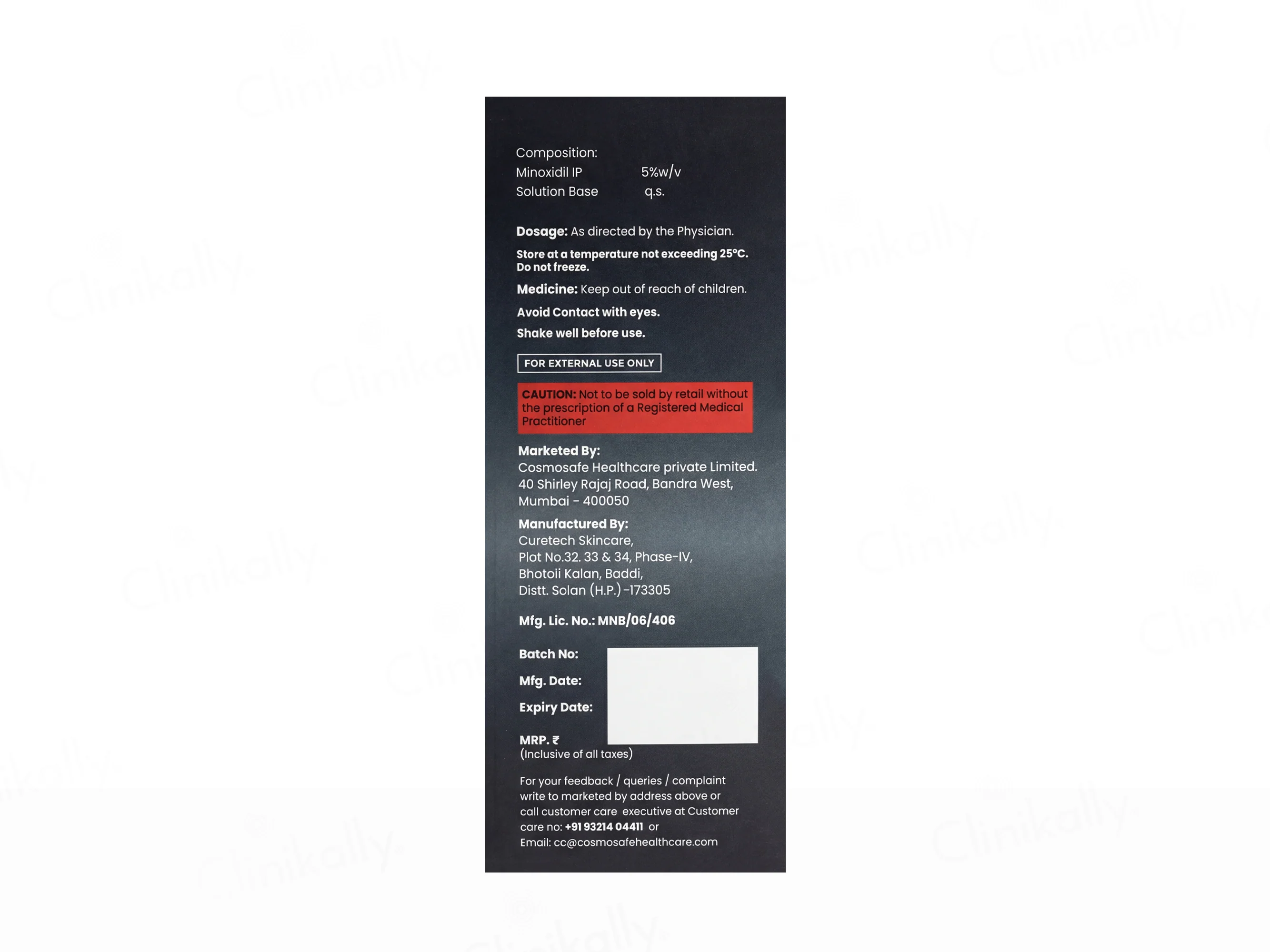 Myn-IQ Forte 5% Hair Growth Topical Solution - Image 3
