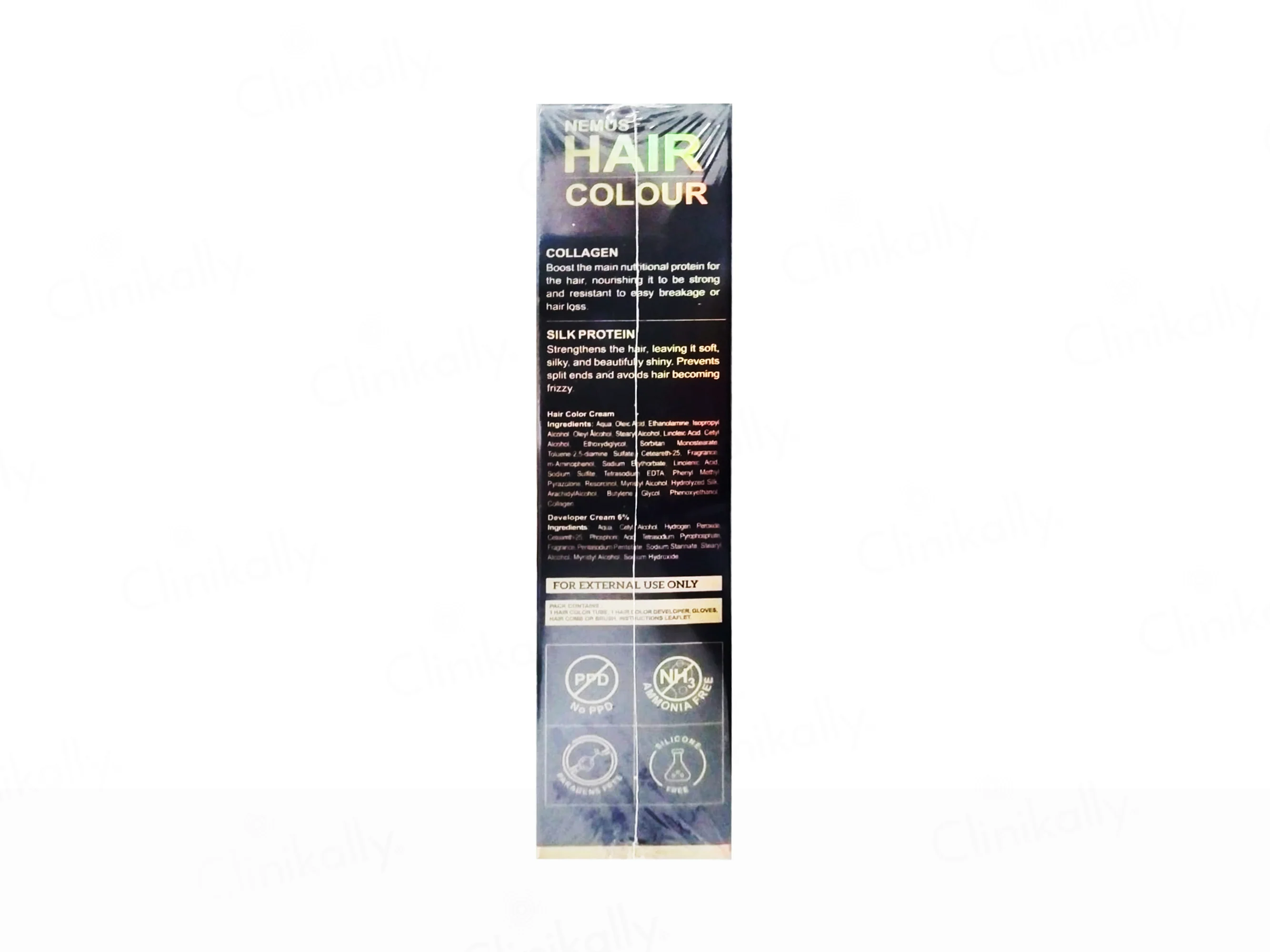 Nemus PPD & Ammonia Free Hair Colour - Brown - Image 2