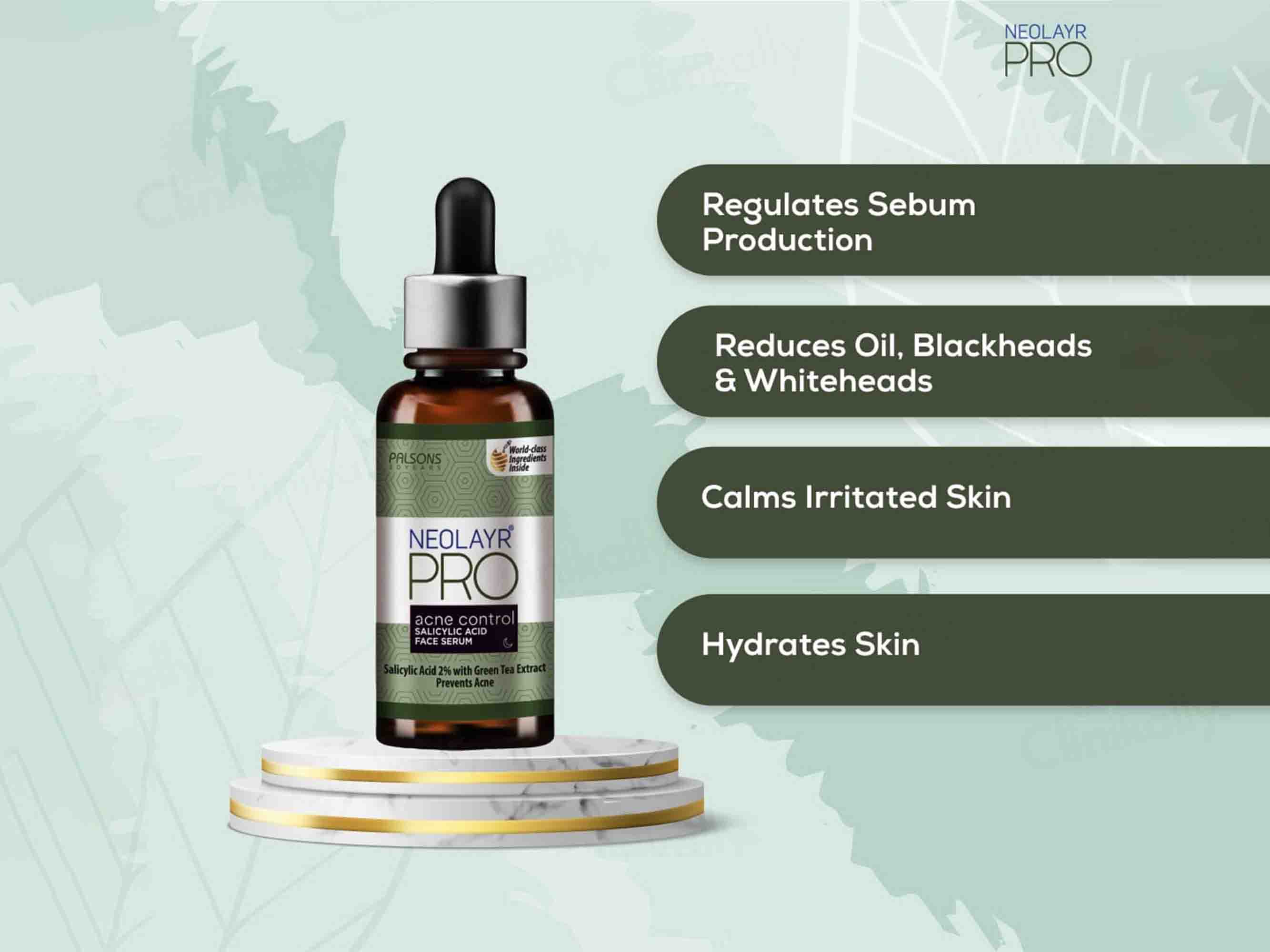 Neolayr Pro Acne Control Salicylic Acid Face Serum - Image 4