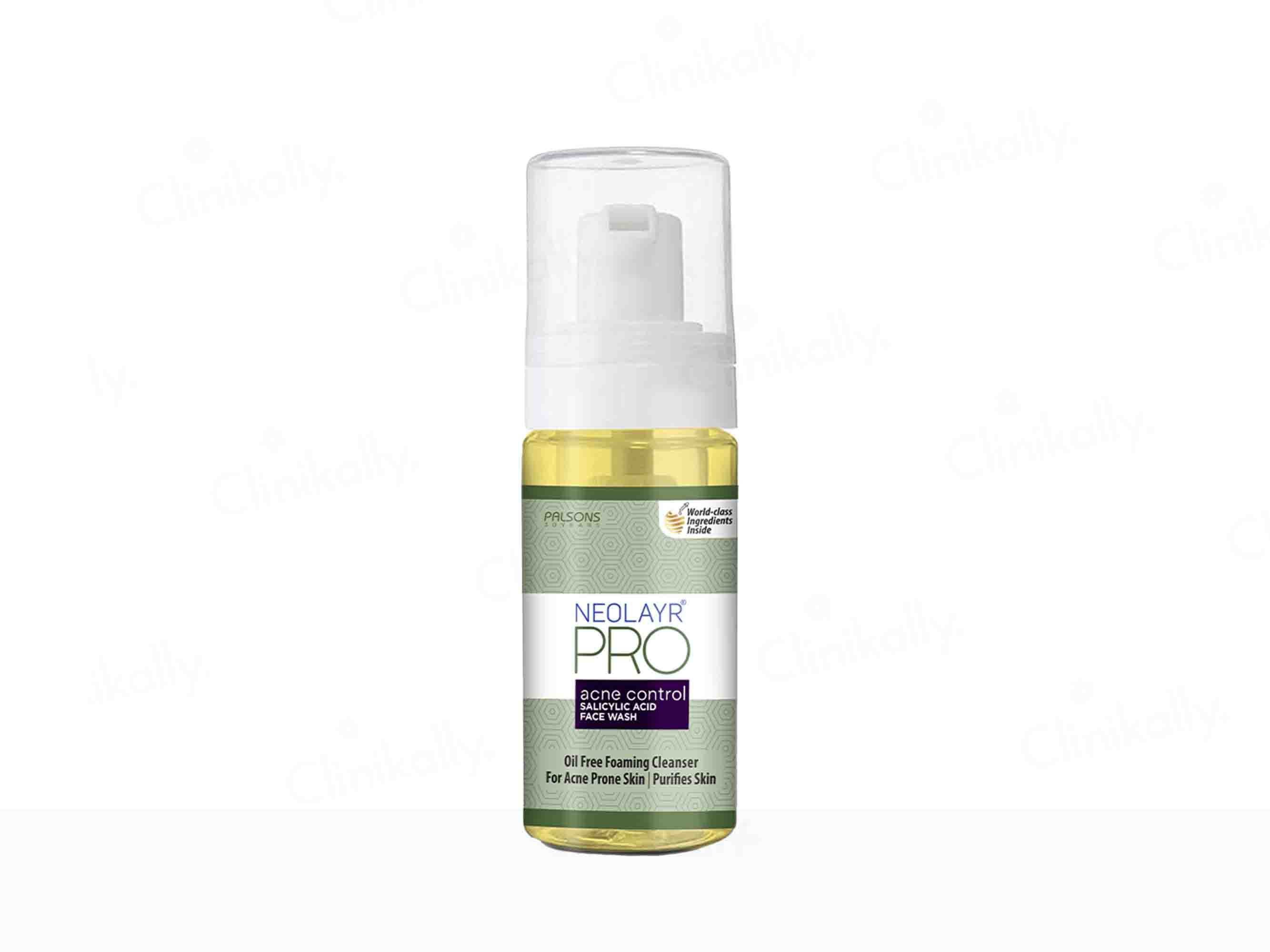 Neolayr Pro Acne Control Salicylic Acid Face Wash - Image 2