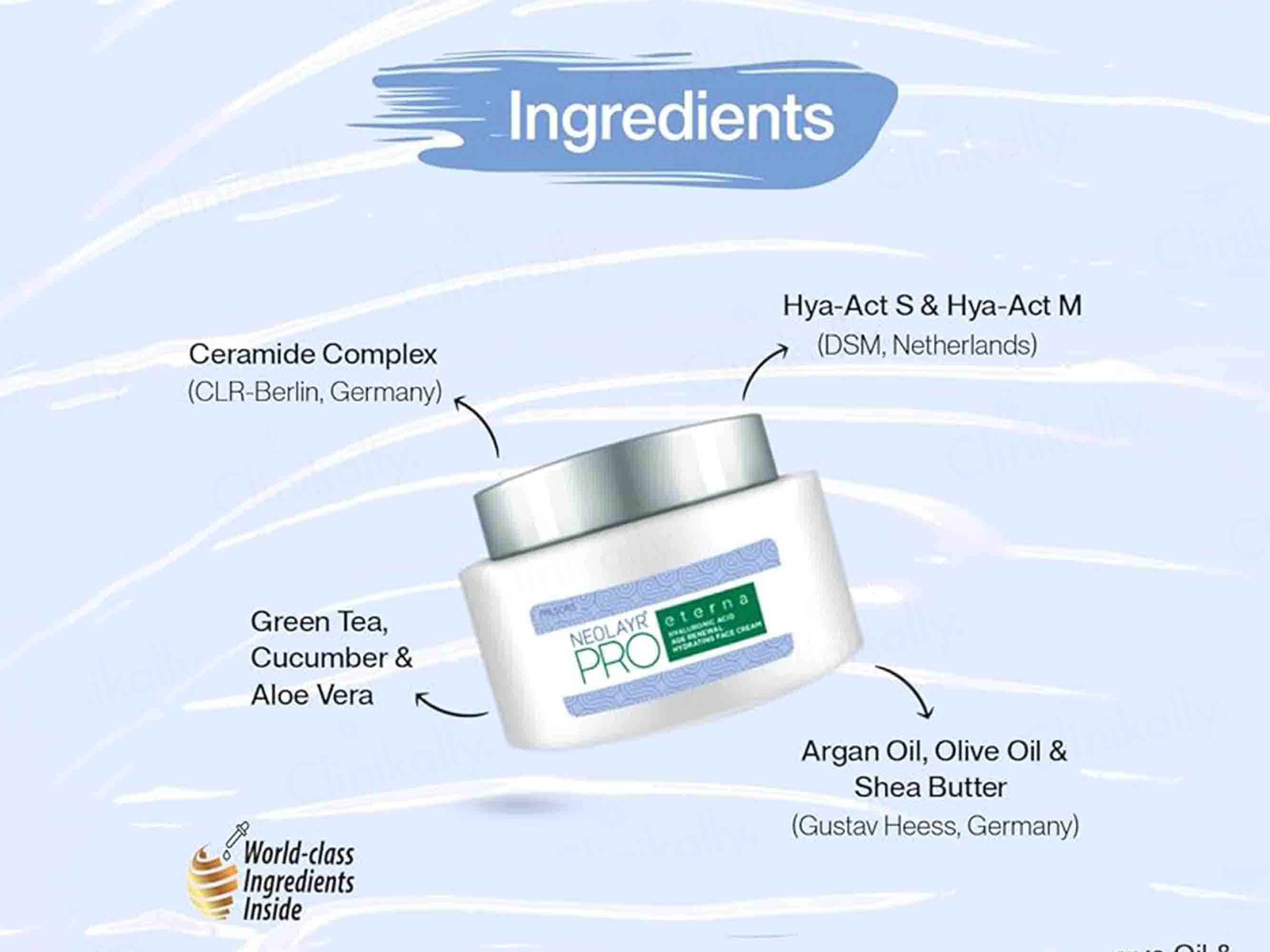 Neolayr Pro Eterna Hyaluronic Age Renewal Hydrating Face Cream - Image 4