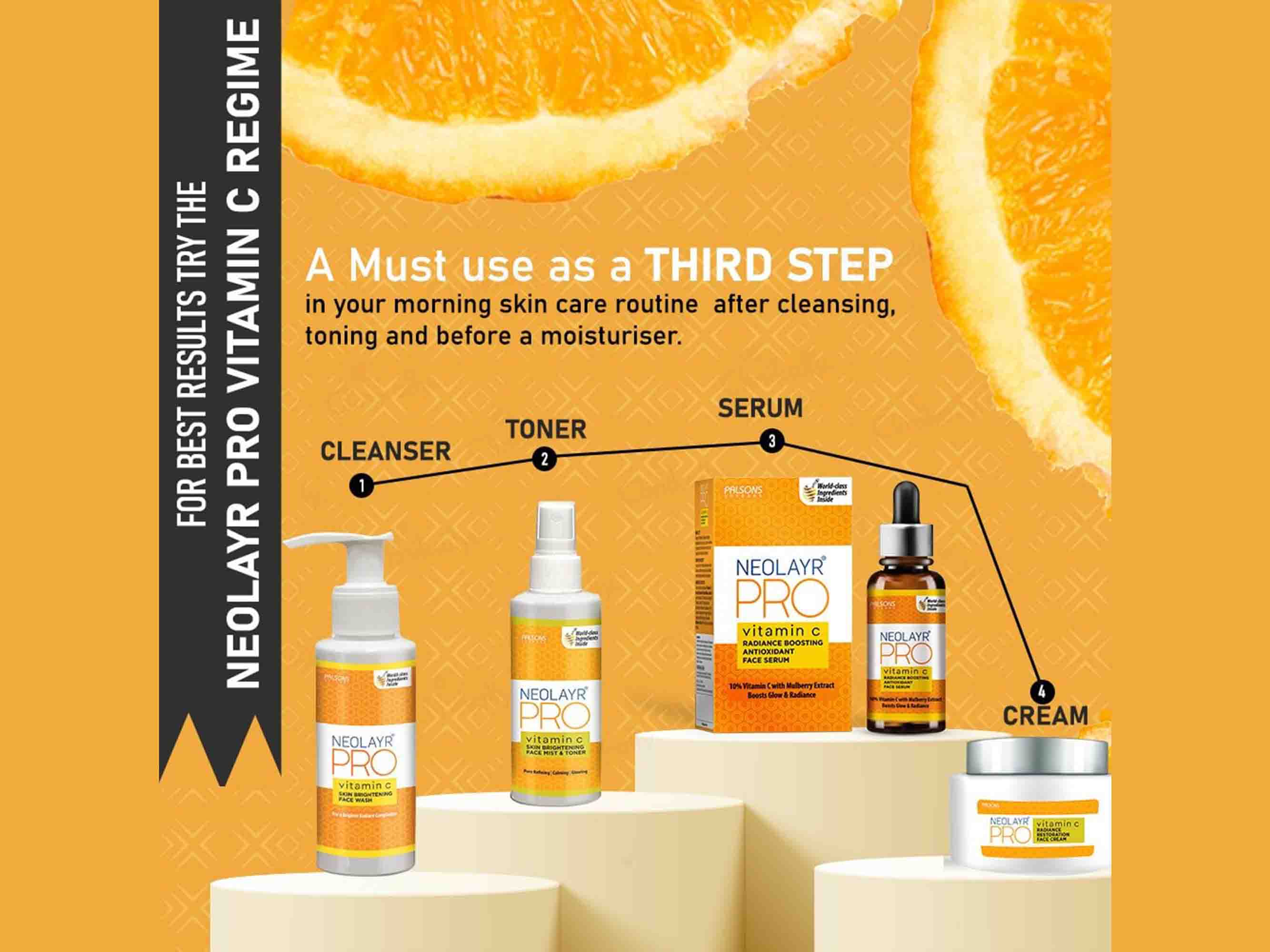 Neolayr Pro Vitamin-C Radiance Face Serum - Image 6