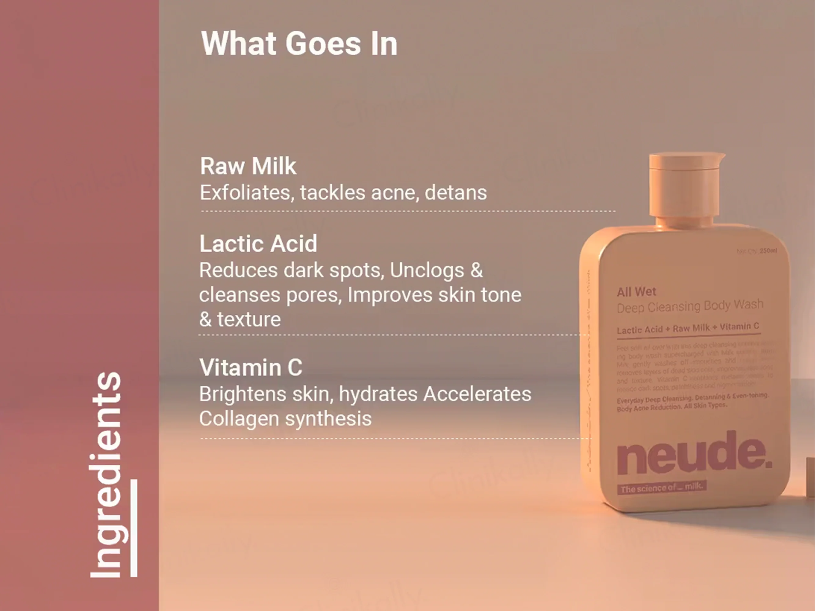Neude All Wet Deep Cleansing Body Wash - Image 3