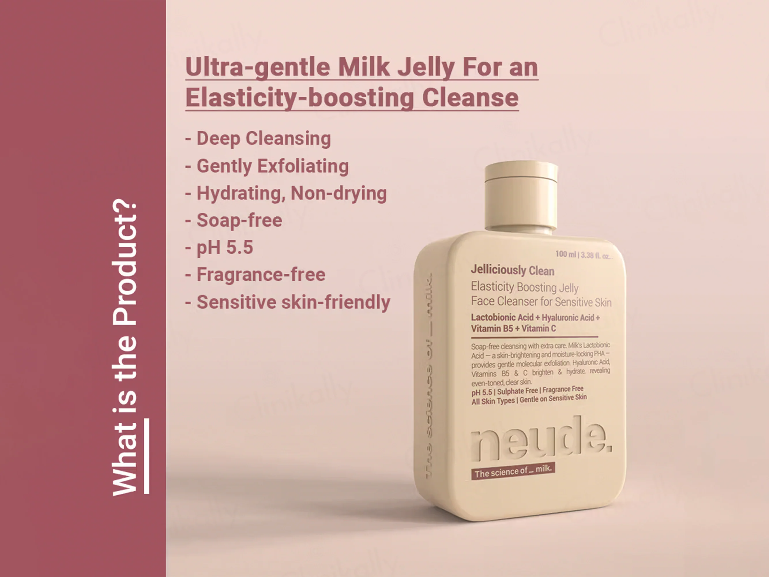 Neude Jelliciously Clean Elasticity Boosting Jelly Face Cleanser For Sensitive Skin - Image 2
