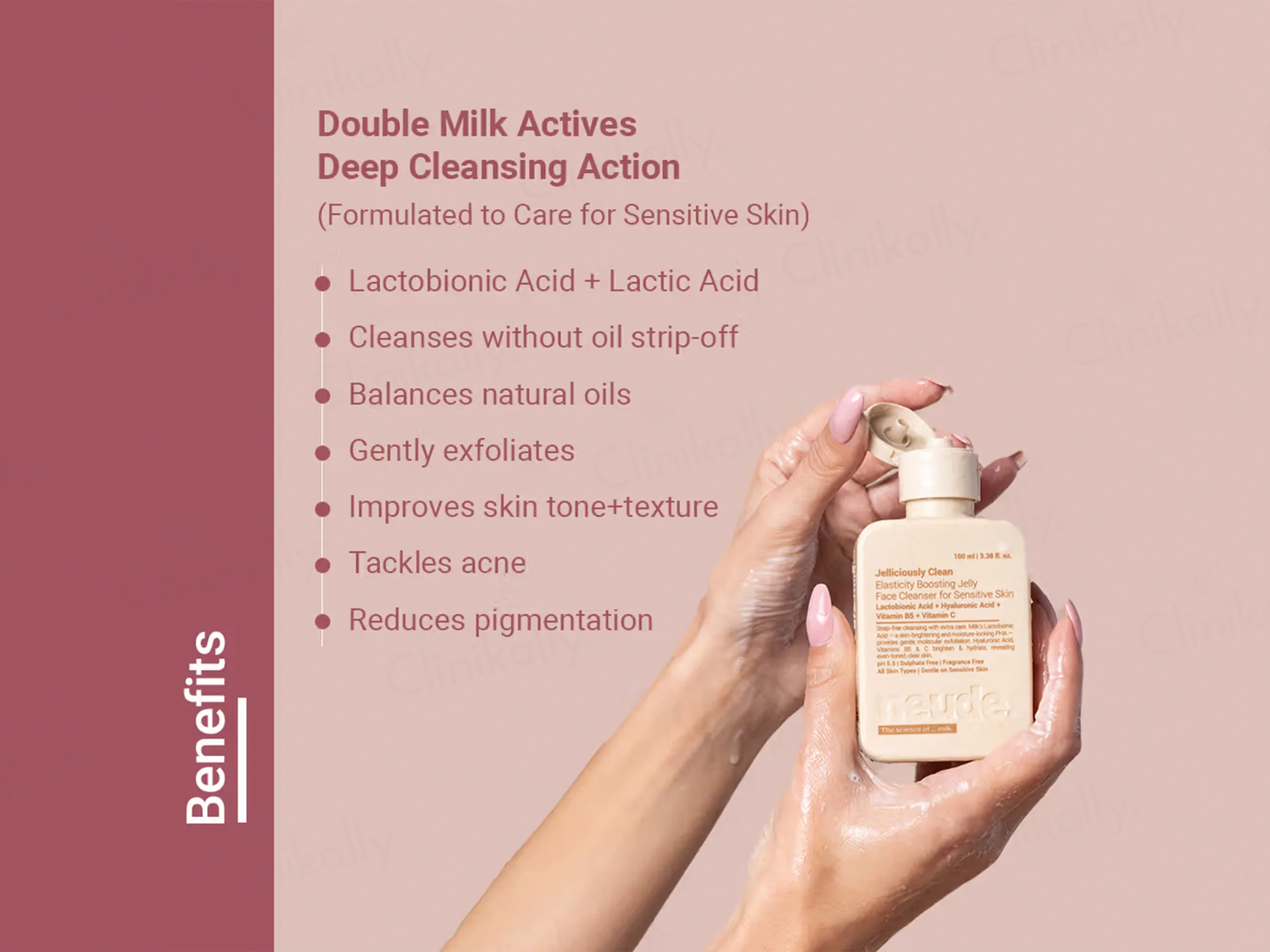 Neude Jelliciously Clean Elasticity Boosting Jelly Face Cleanser For Sensitive Skin - Image 3