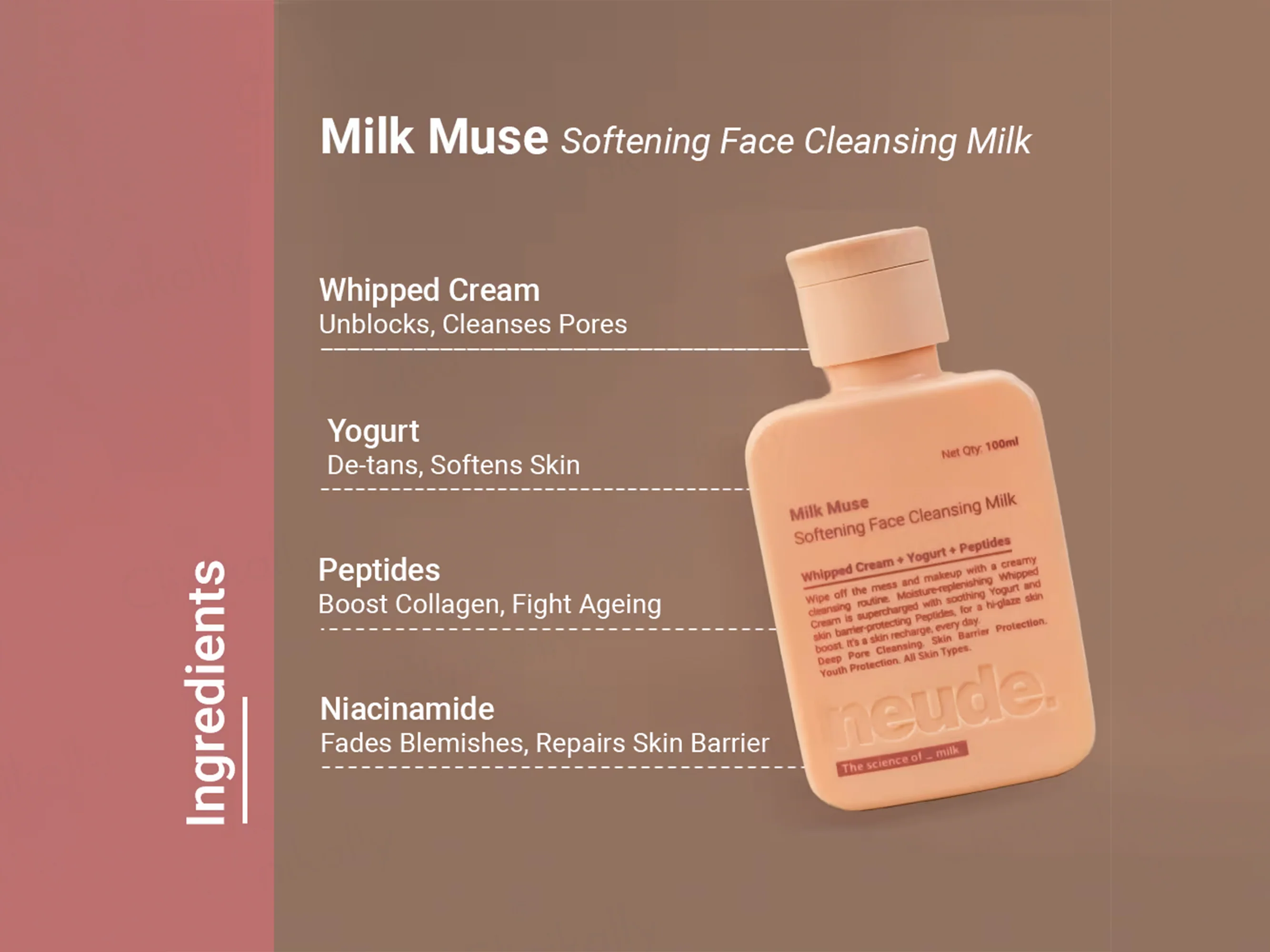 Neude Milk Muse Softening Face Cleansing Milk - Image 2