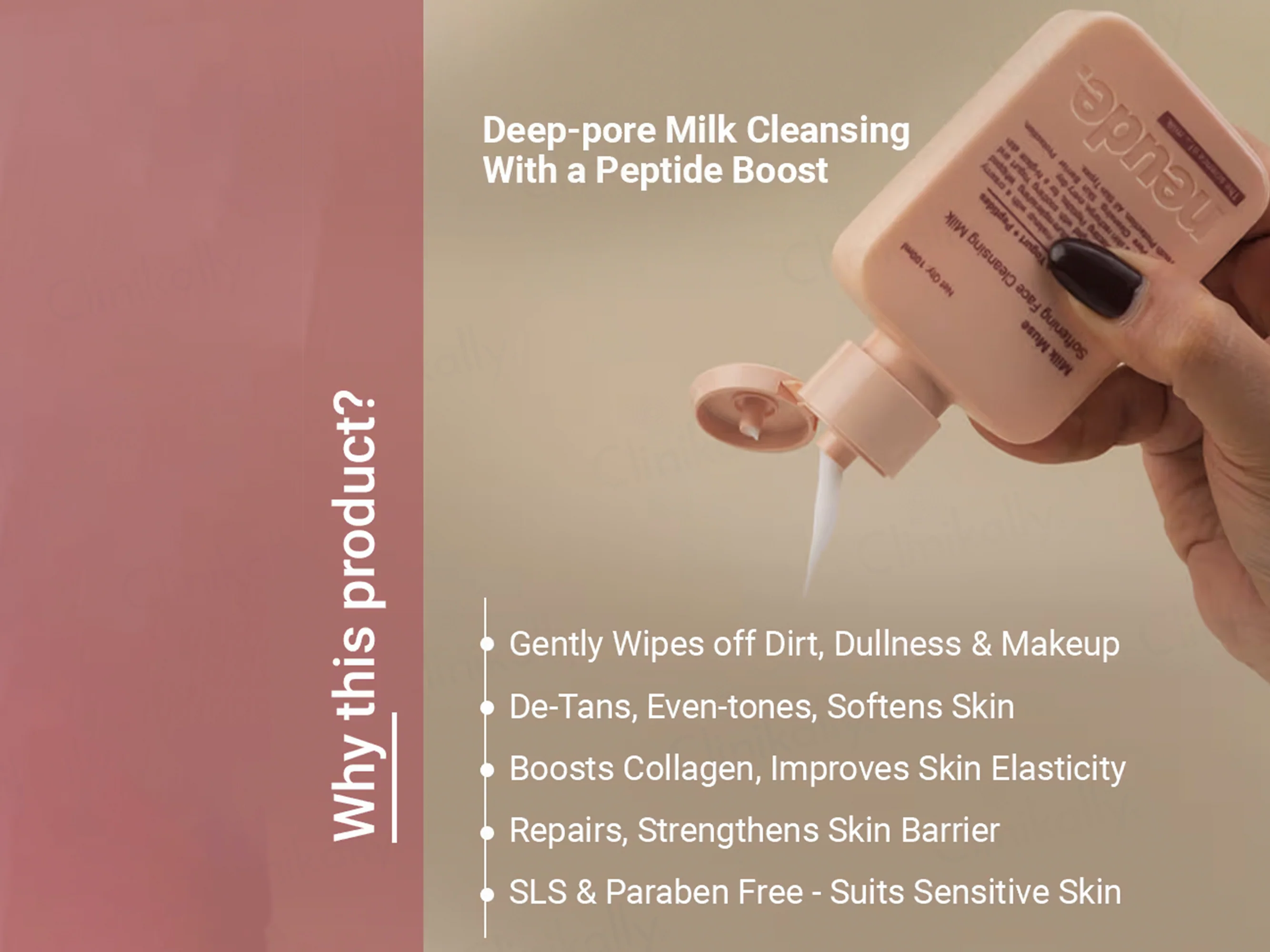 Neude Milk Muse Softening Face Cleansing Milk - Image 3