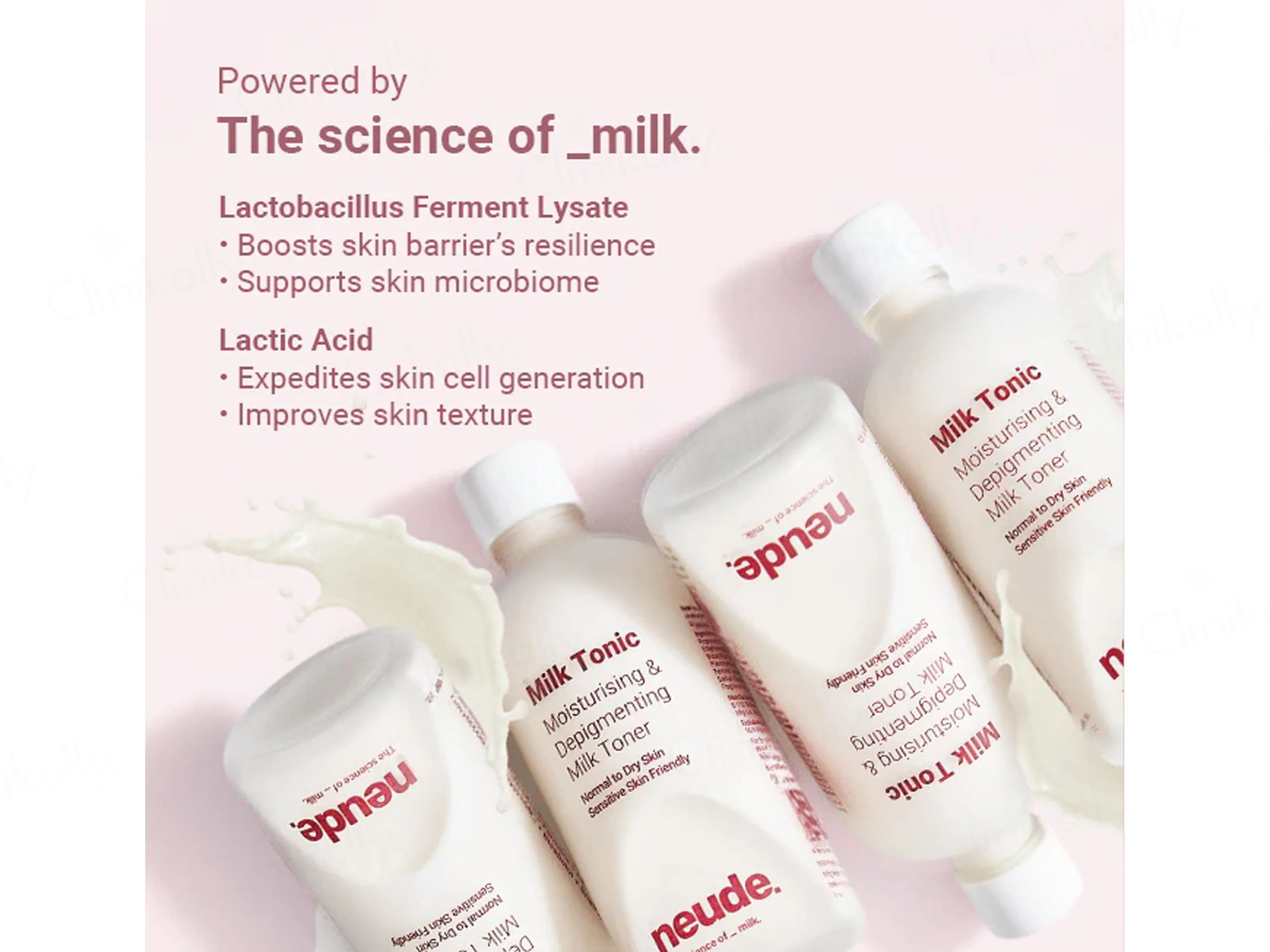 Neude Milk Tonic Moisturising & Depigmenting Milk Toner - Image 6