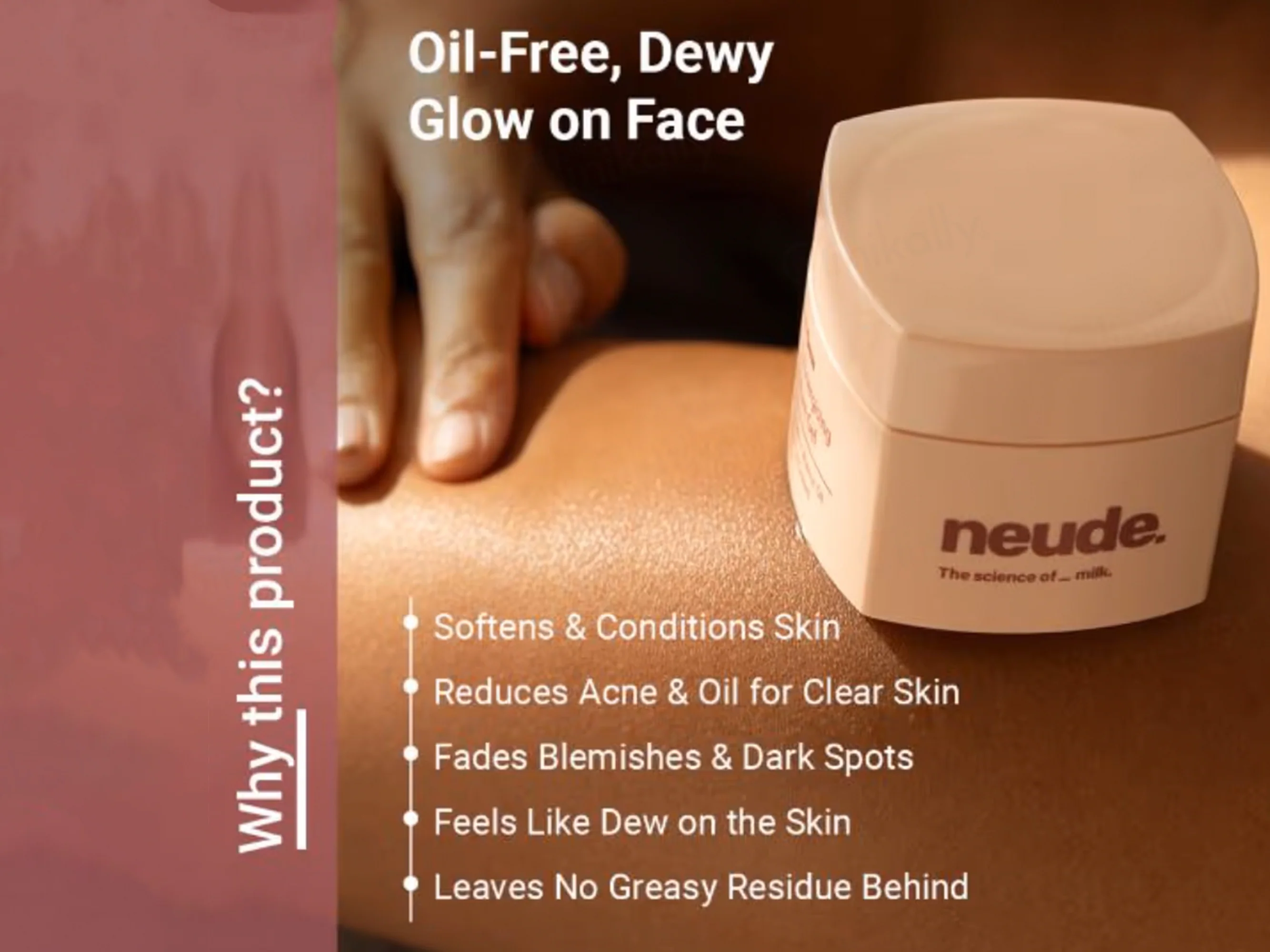 Neude Skin Dew Daily Energising Face Moisture Gel - Image 3