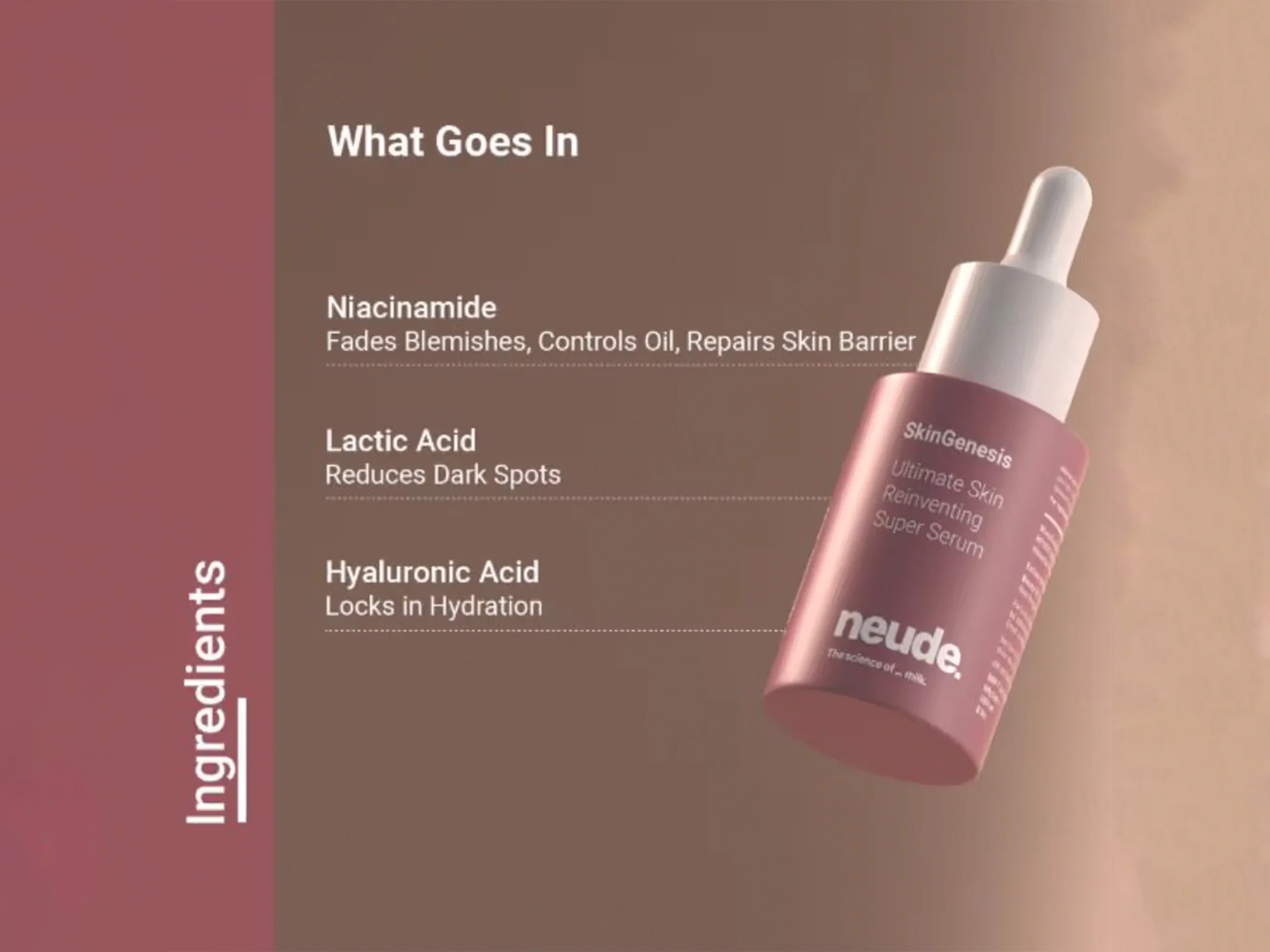 Neude SkinGenesis Ultimate Skin Reinventing Super Face Serum - Image 2