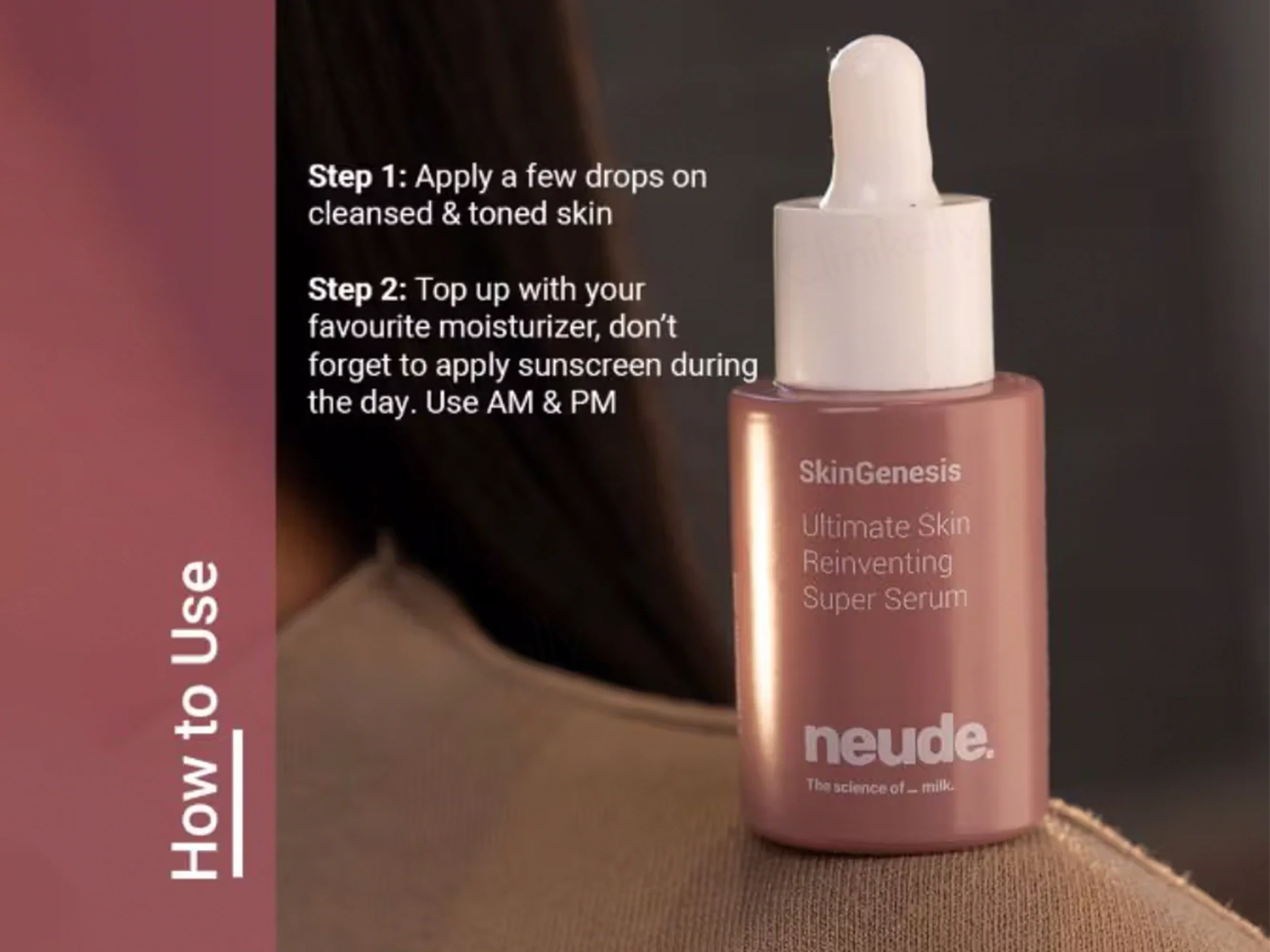 Neude SkinGenesis Ultimate Skin Reinventing Super Face Serum - Image 4