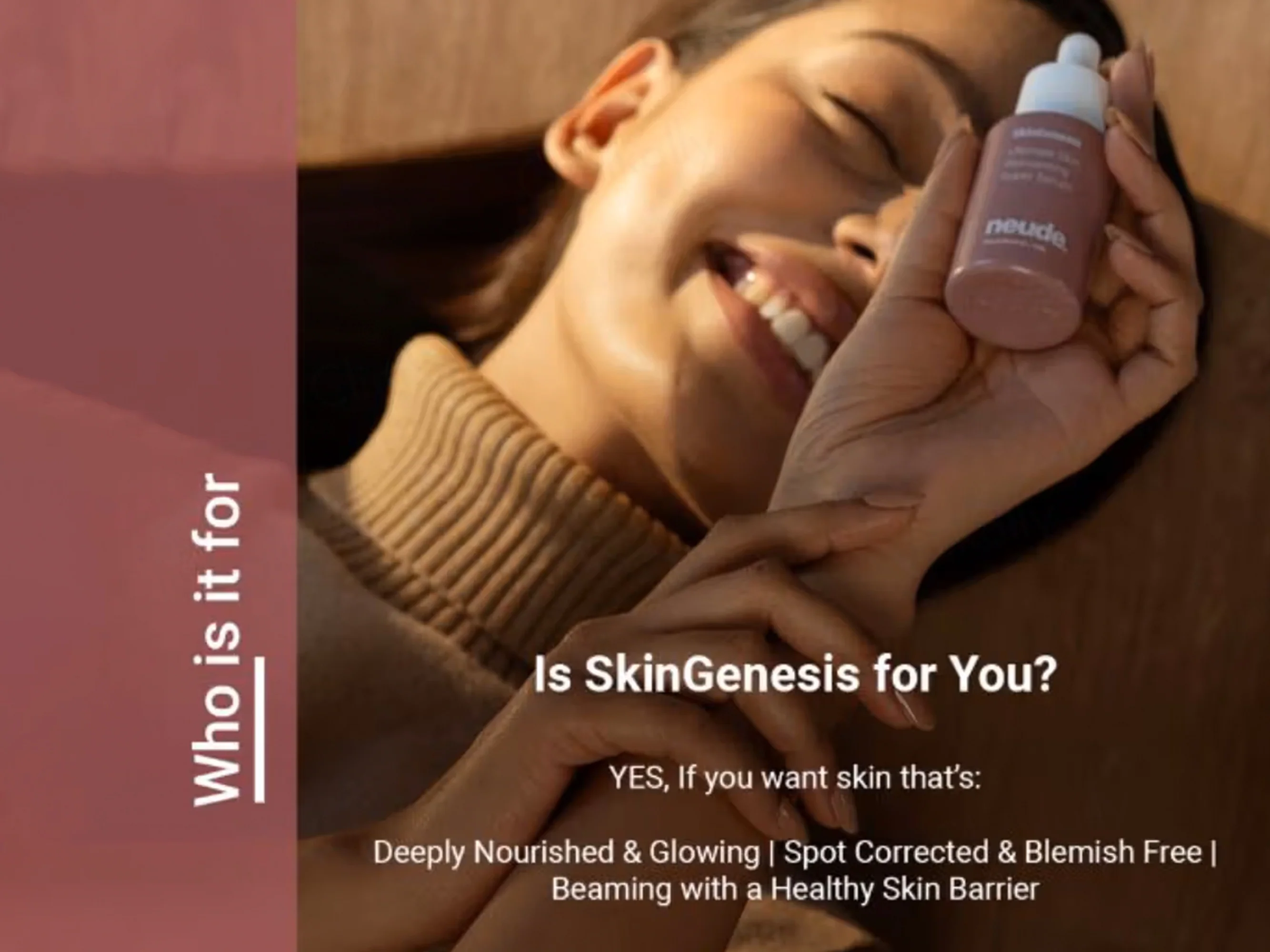 Neude SkinGenesis Ultimate Skin Reinventing Super Face Serum - Image 5