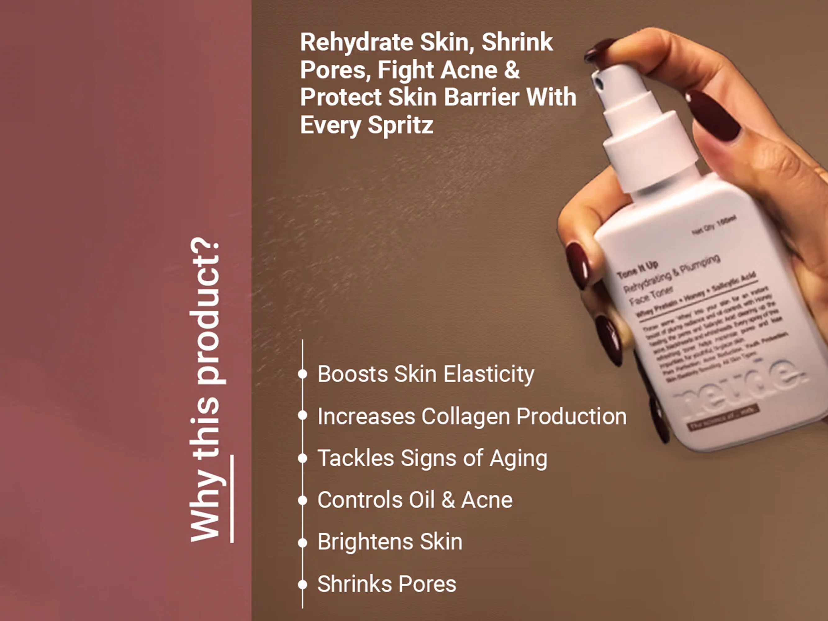 Neude Tone It Up Rehydrating & Plumping Face Toner - Image 3