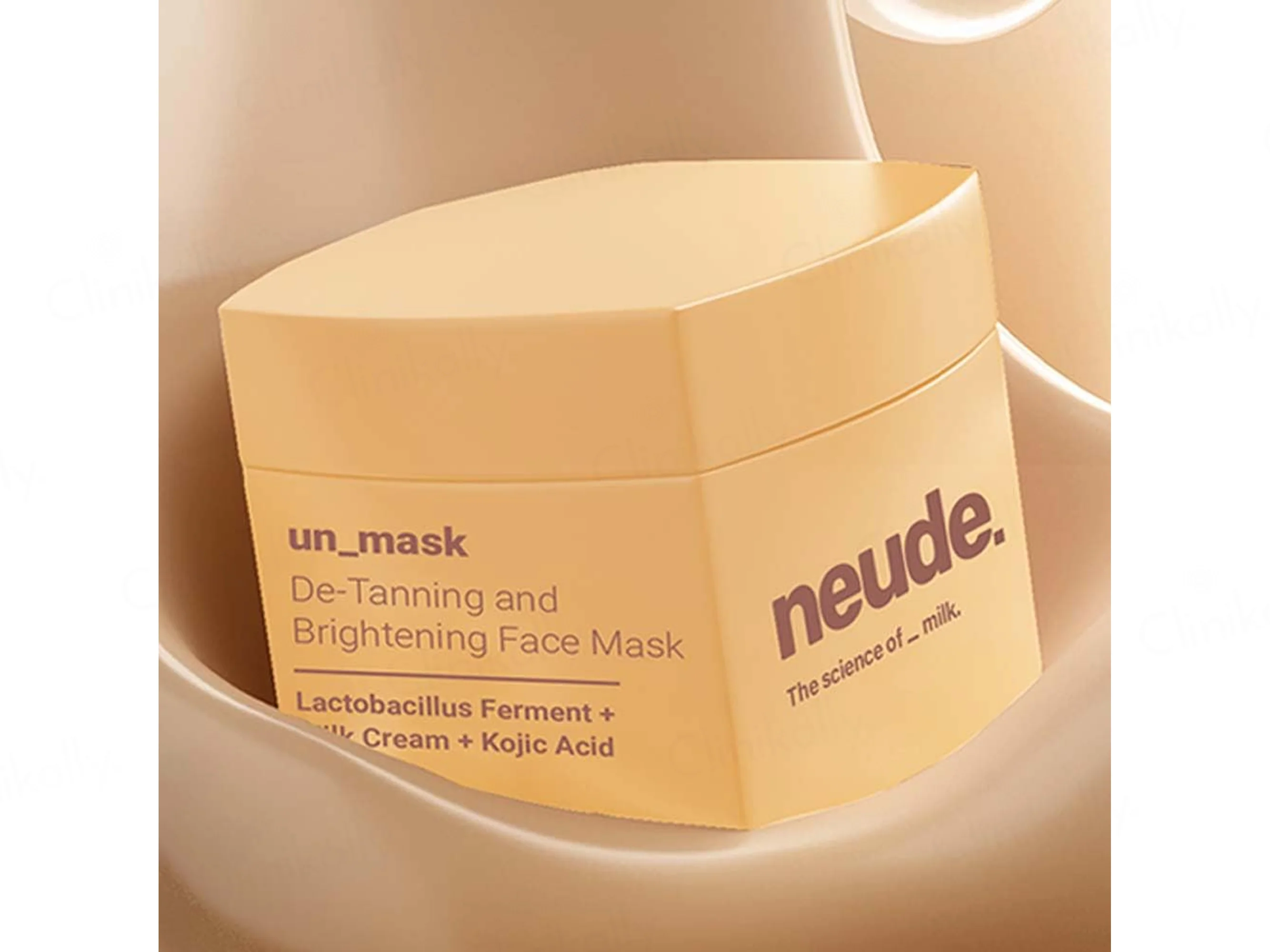Neude Unmask Everyday De-Tanning, Hydrating and Brightening Face Mask - Image 2