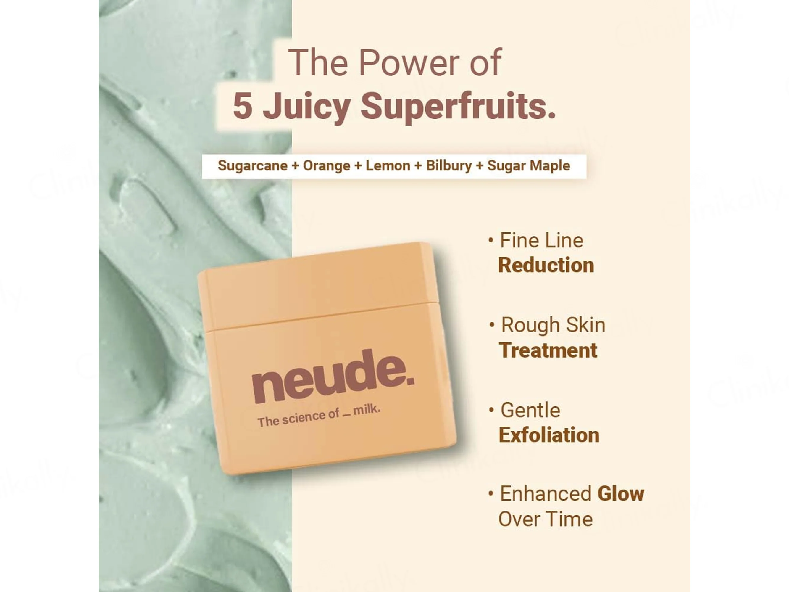 Neude Unmask Everyday De-Tanning, Hydrating and Brightening Face Mask - Image 6