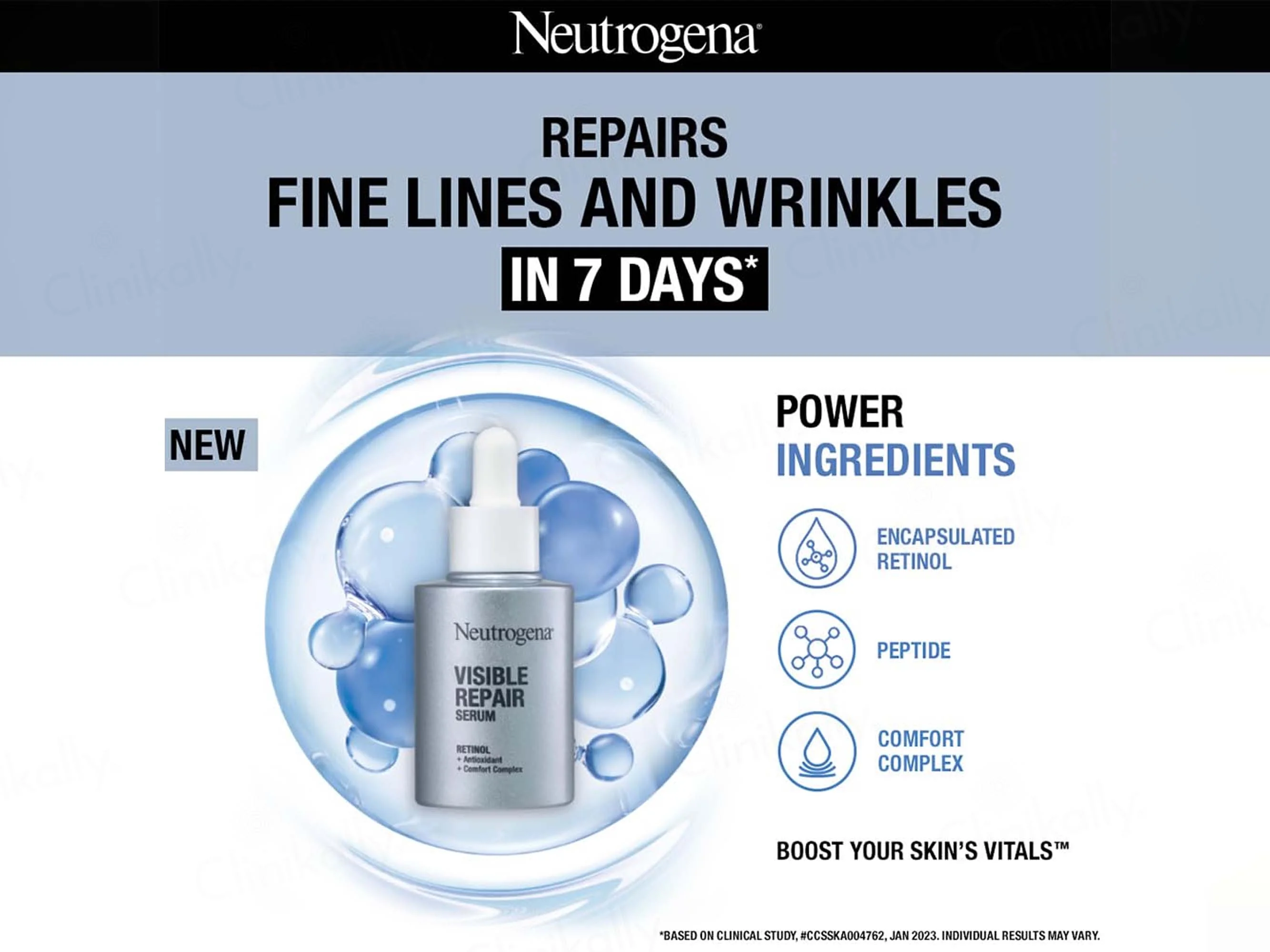 Neutrogena Visible Repair Serum With Retinol - Image 3