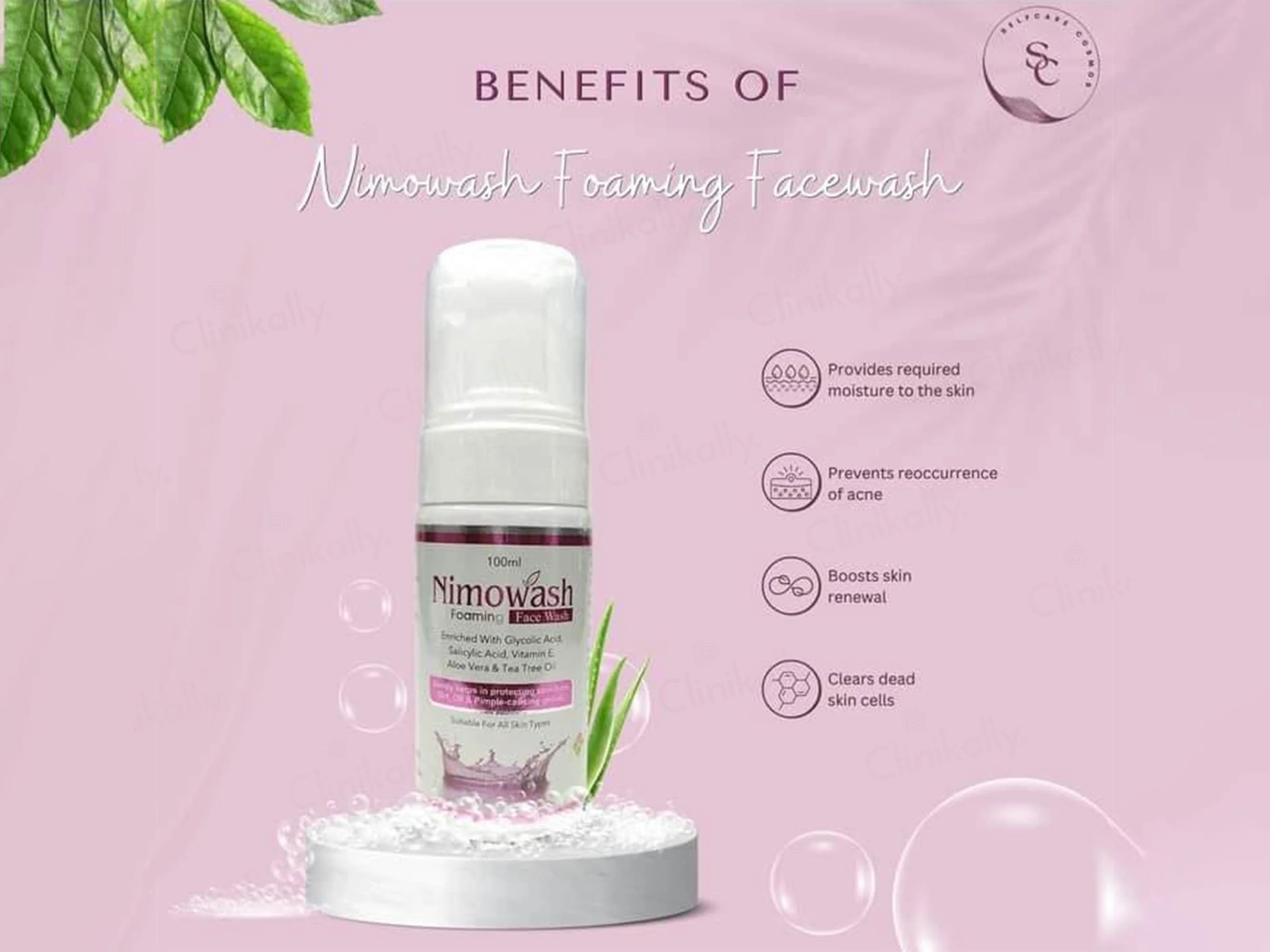 Nimowash Foaming Face Wash - Image 2