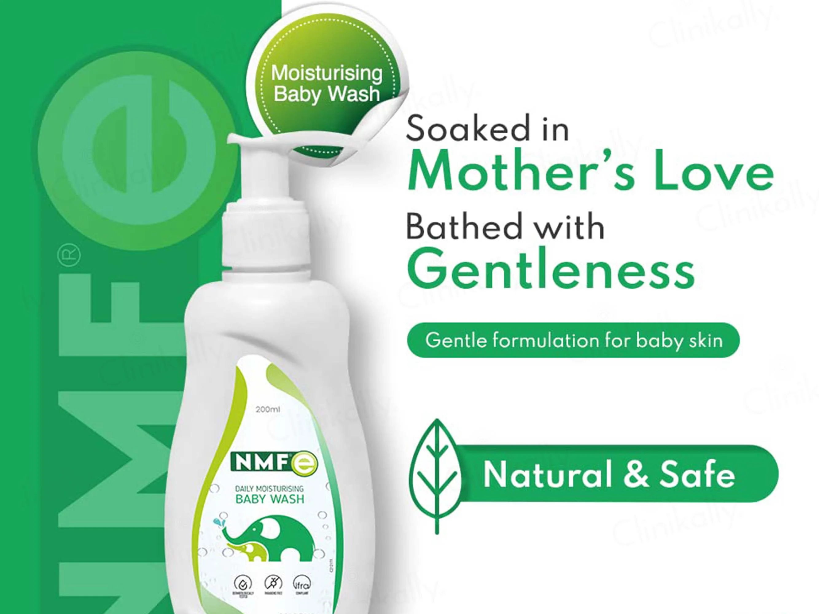 NMFe Daily Moisturising Baby Wash - Image 2