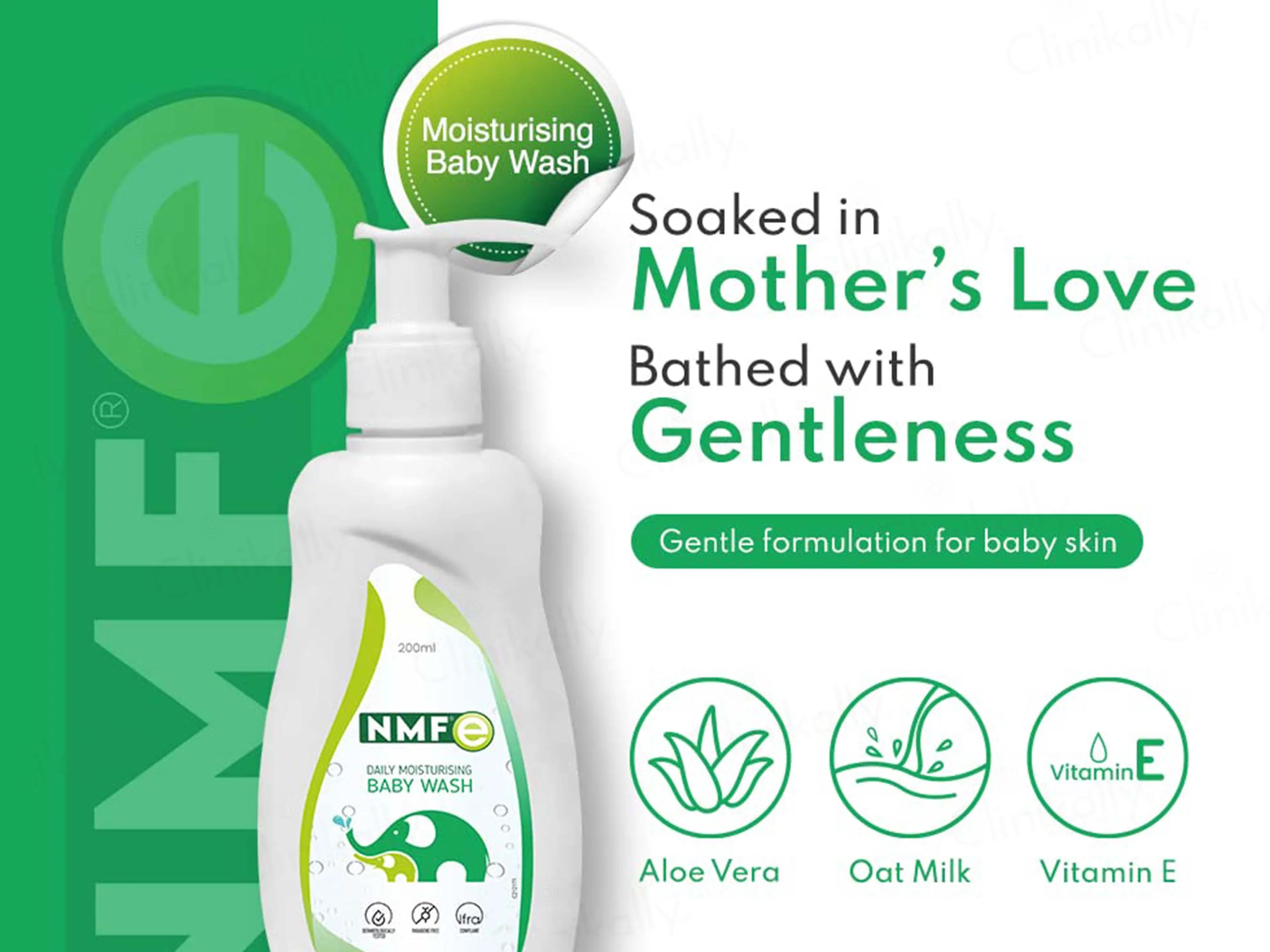 NMFe Daily Moisturising Baby Wash - Image 3